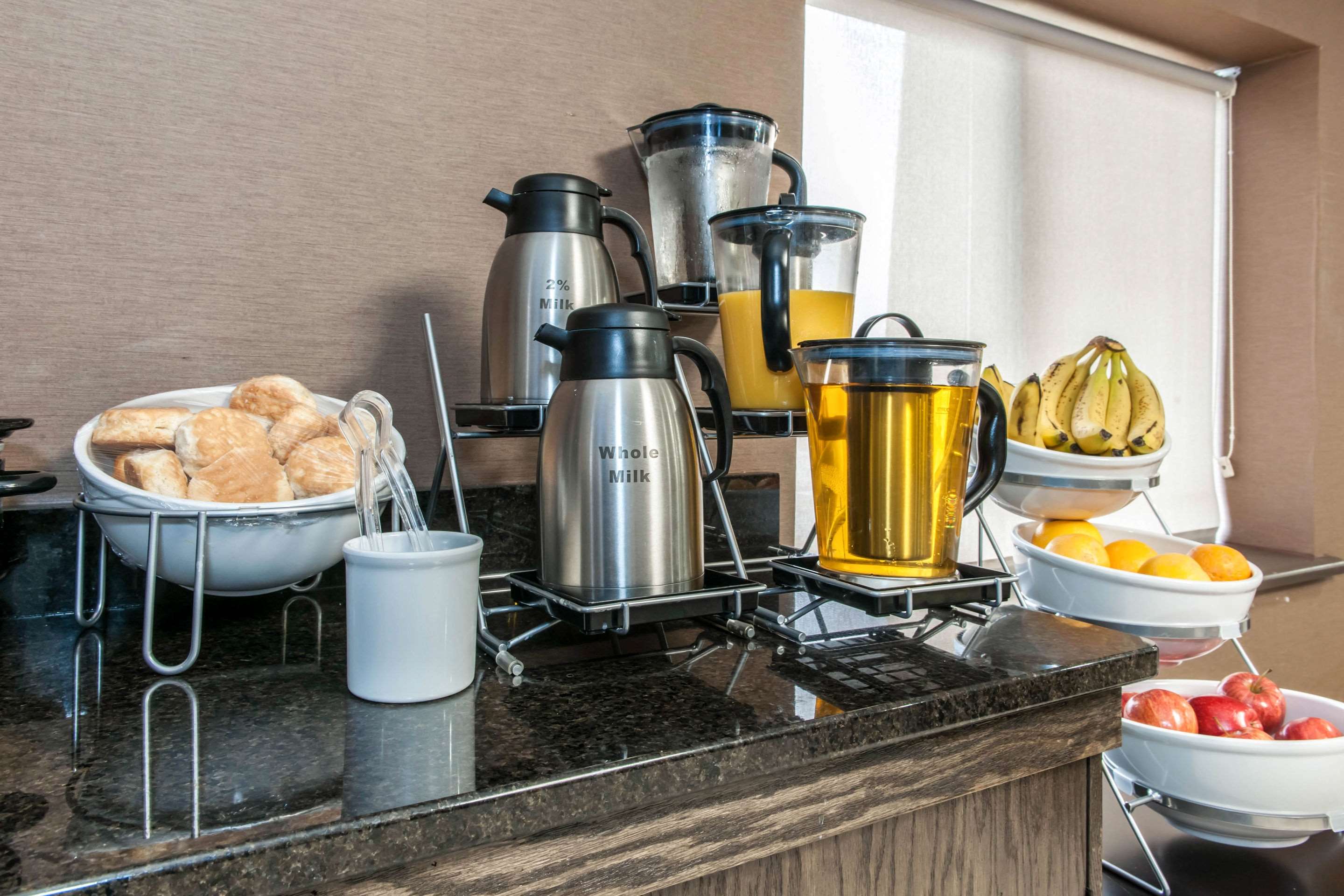 Assorted breakfast items | Comfort Inn near I-69 and Washington Center Road
