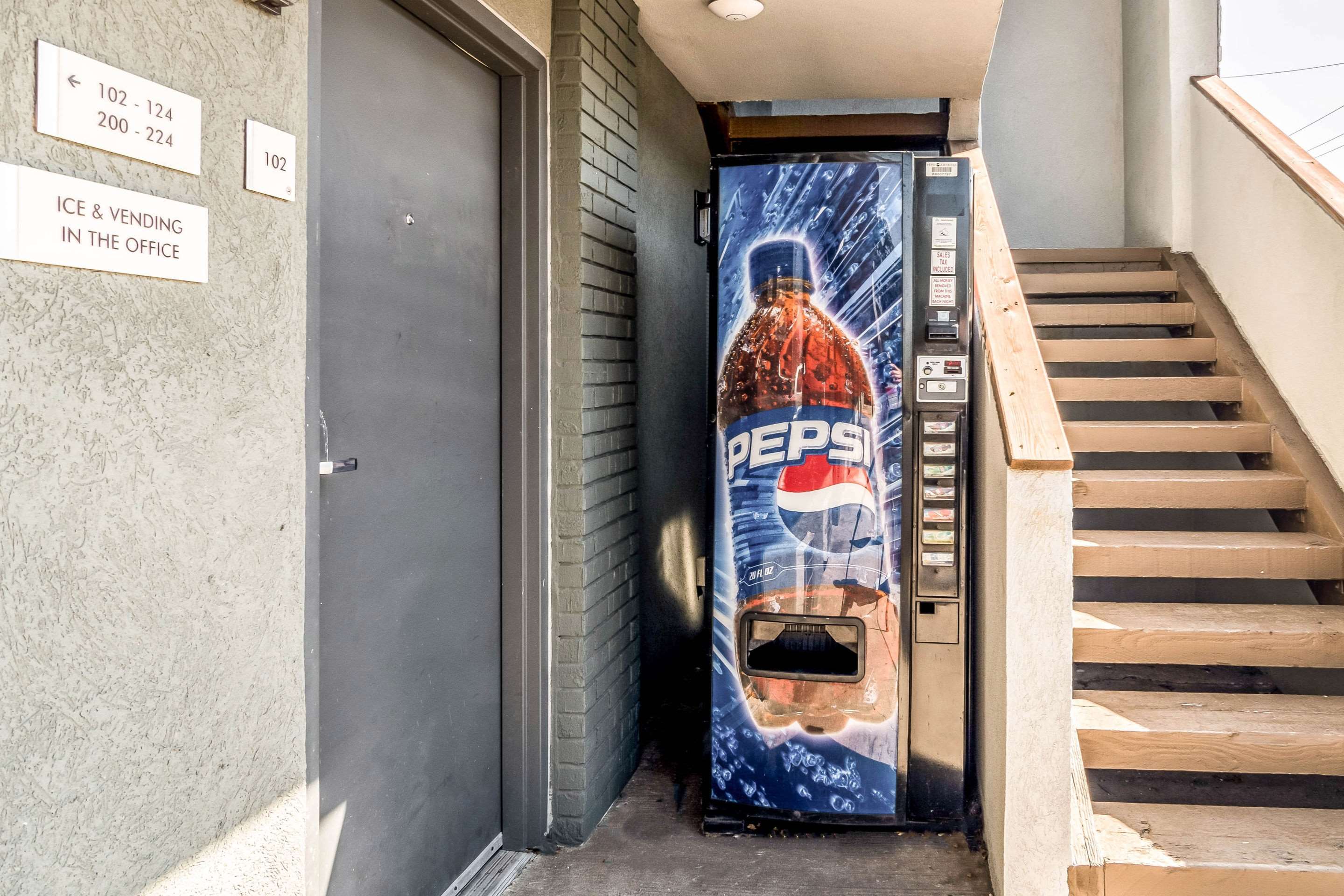Hotel vending area