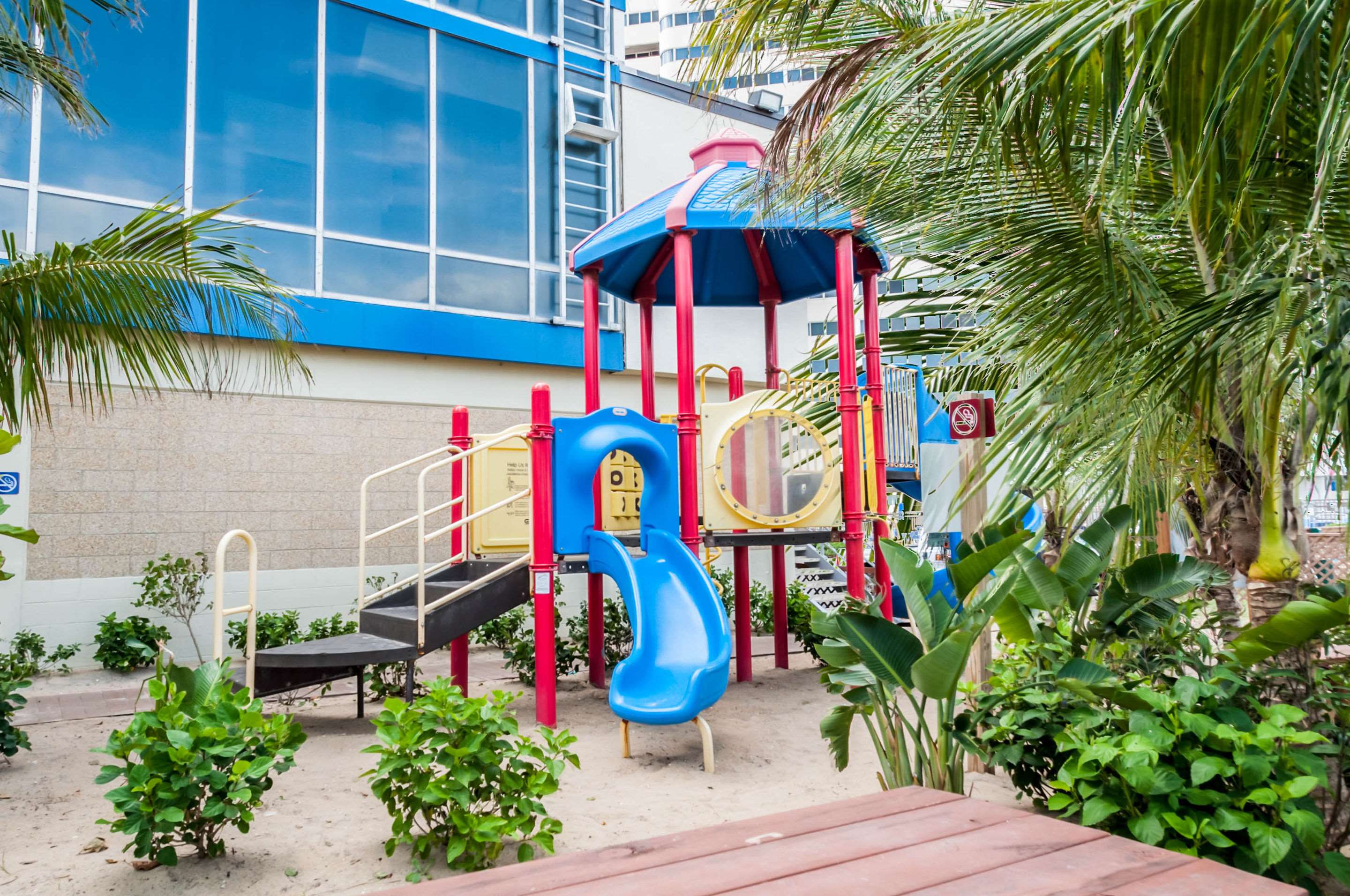 Hotel playground area