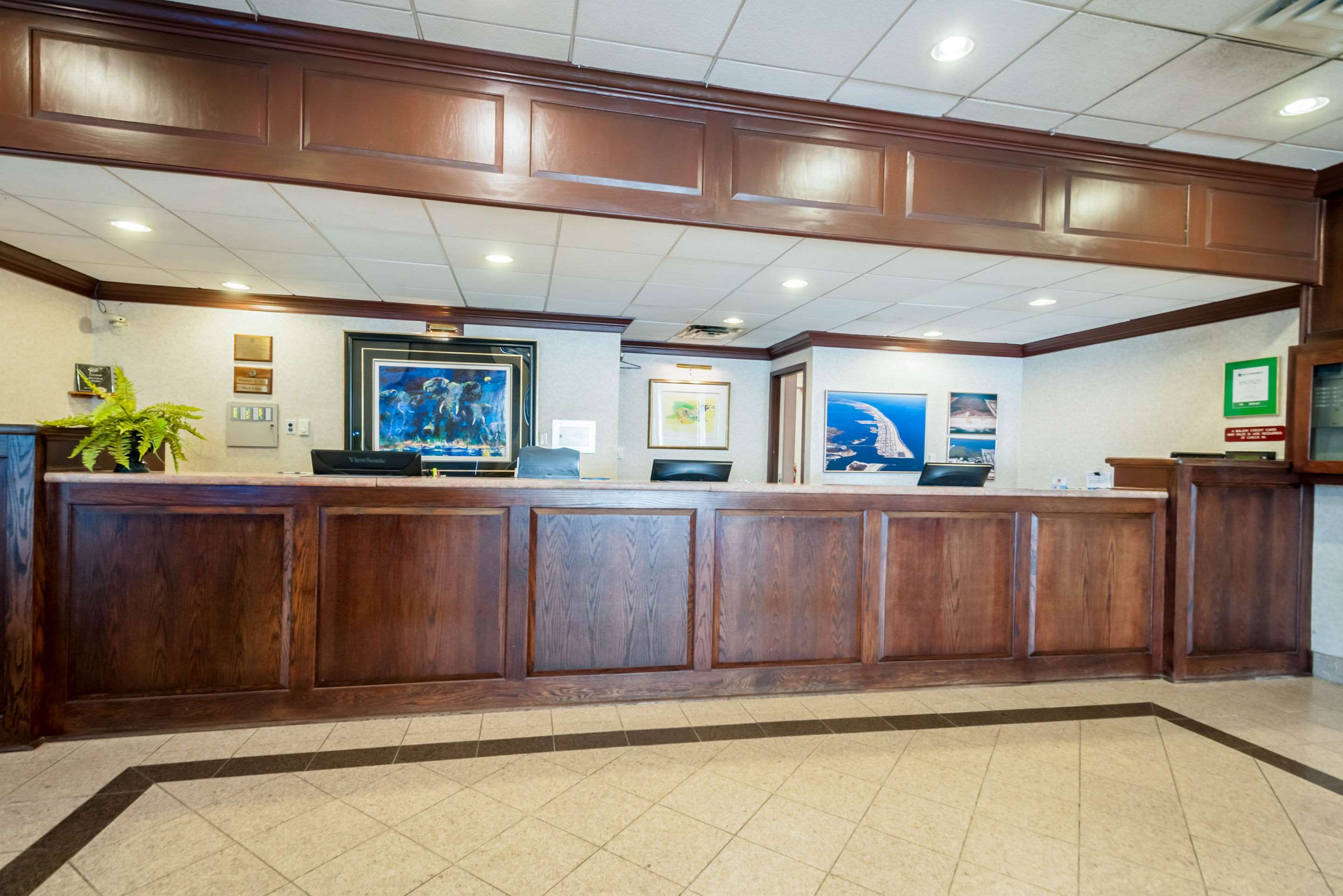 Front desk