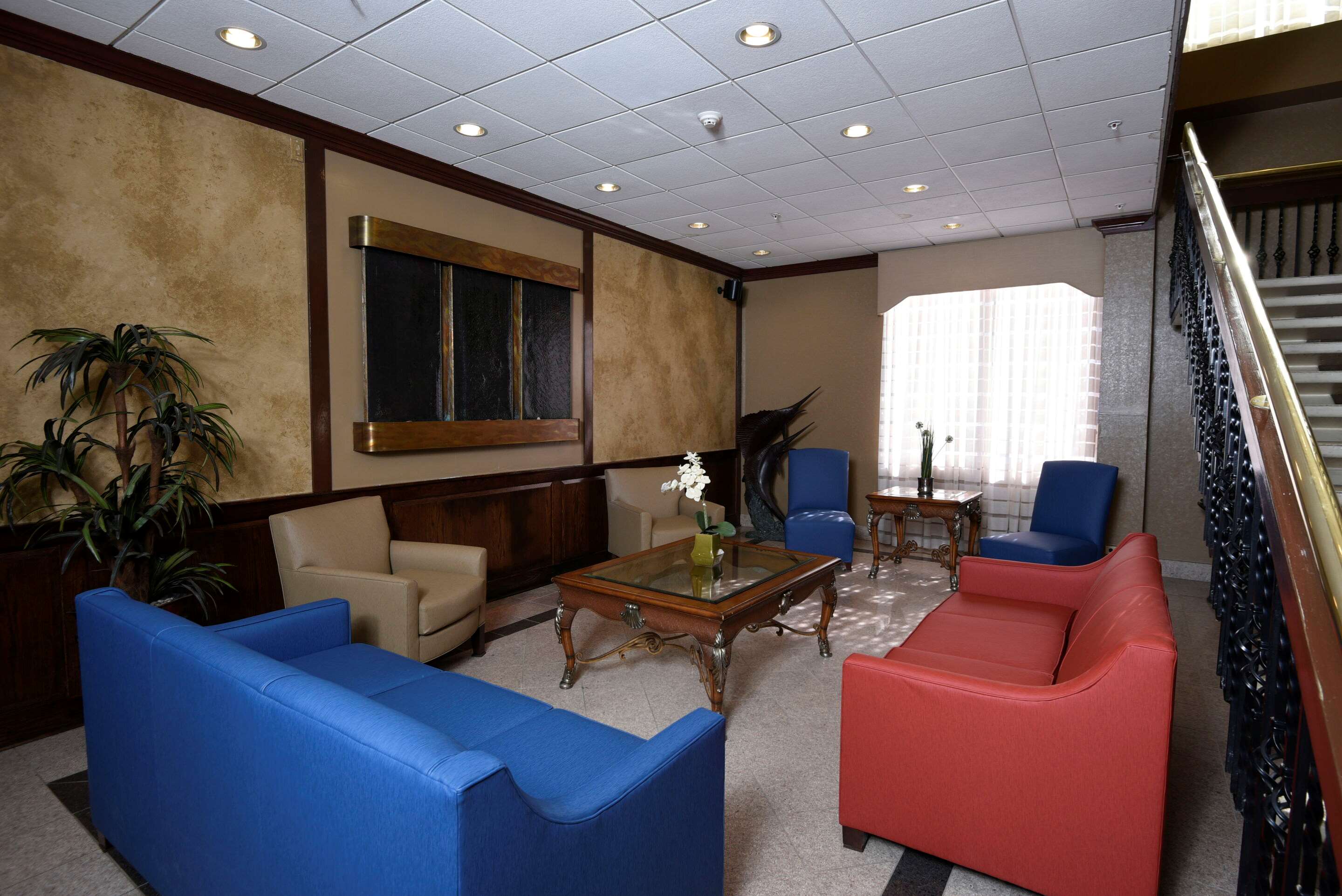 Hotel lobby