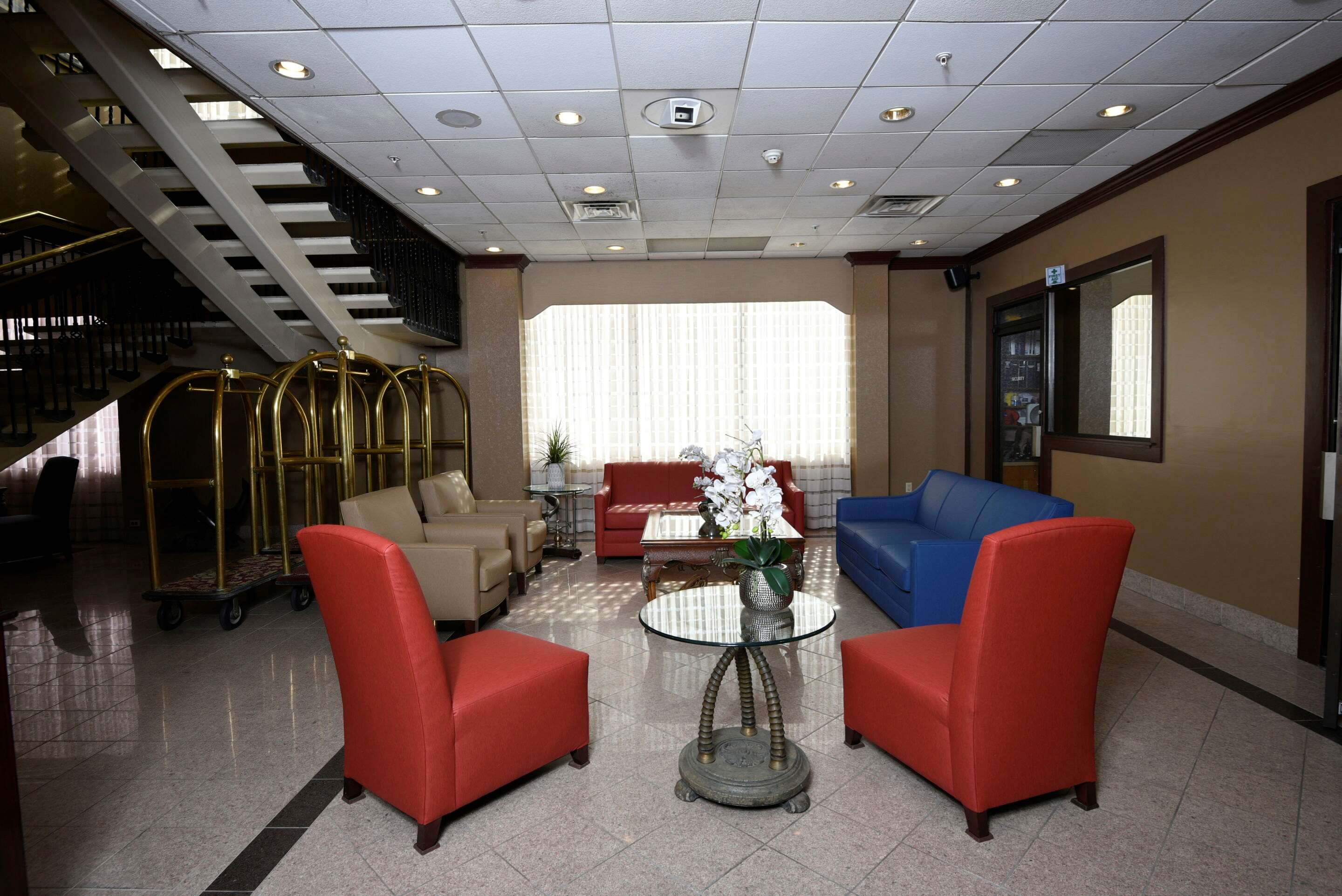 Hotel lobby