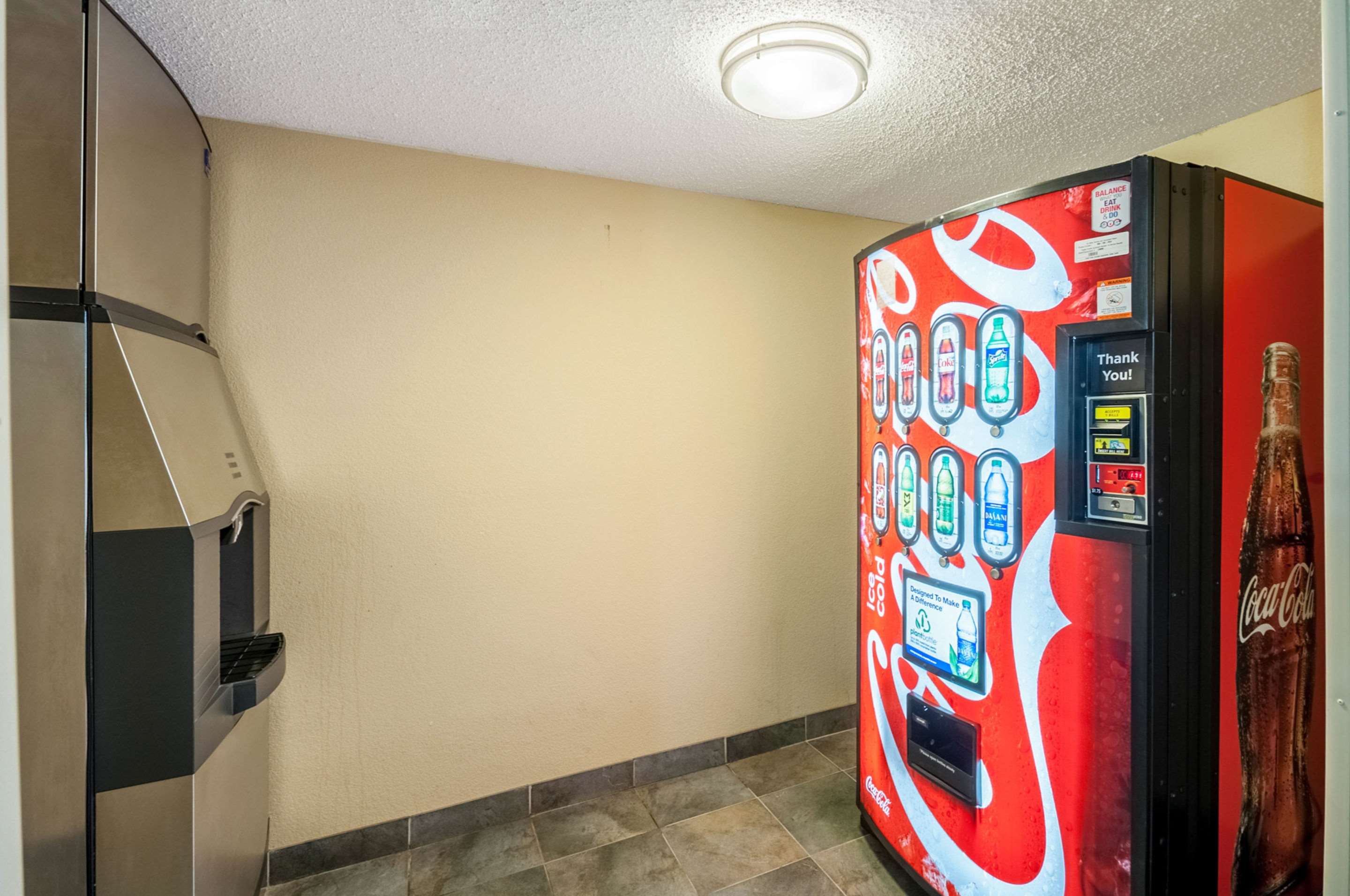 Hotel vending area