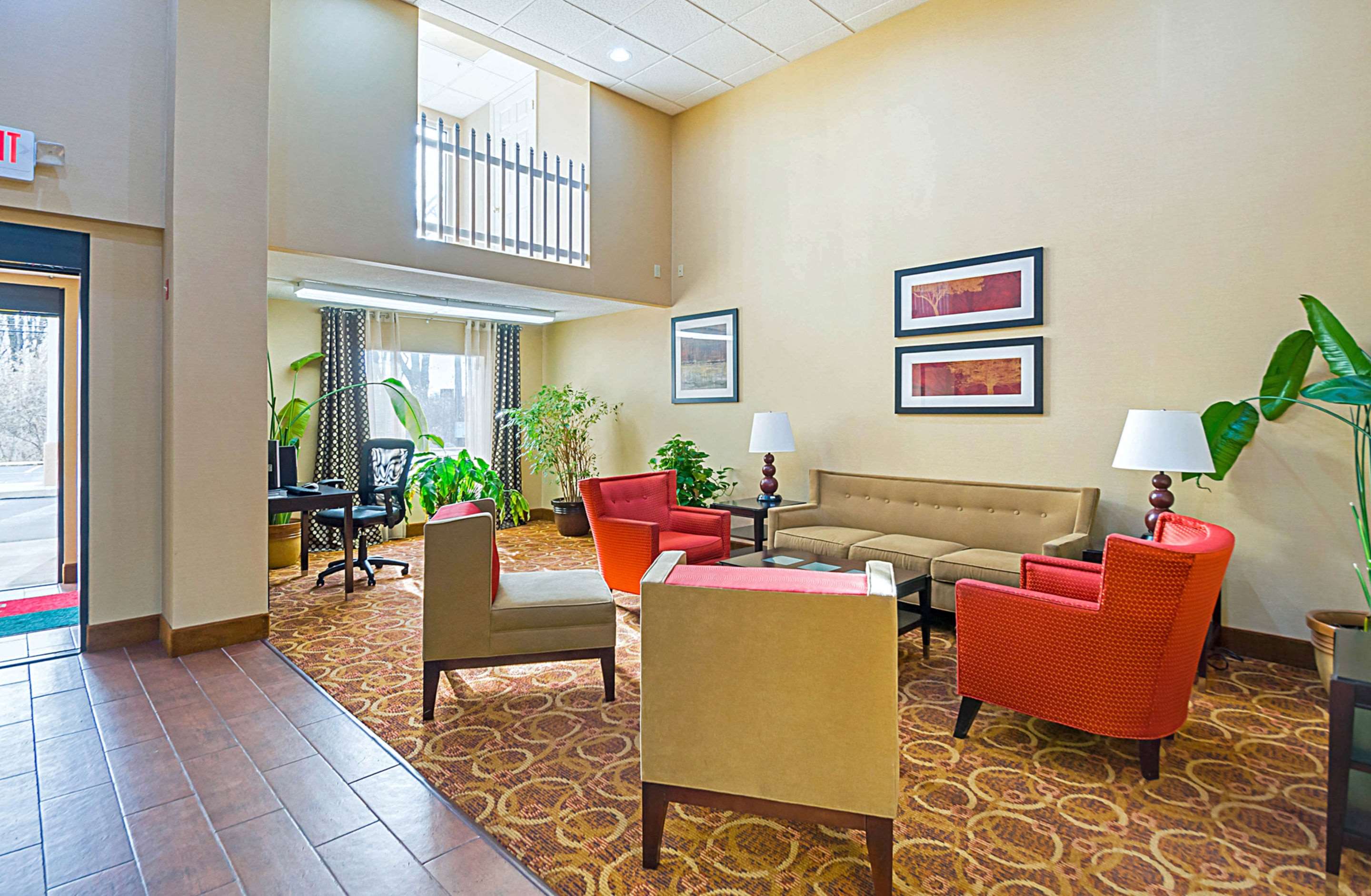 Hotel lobby