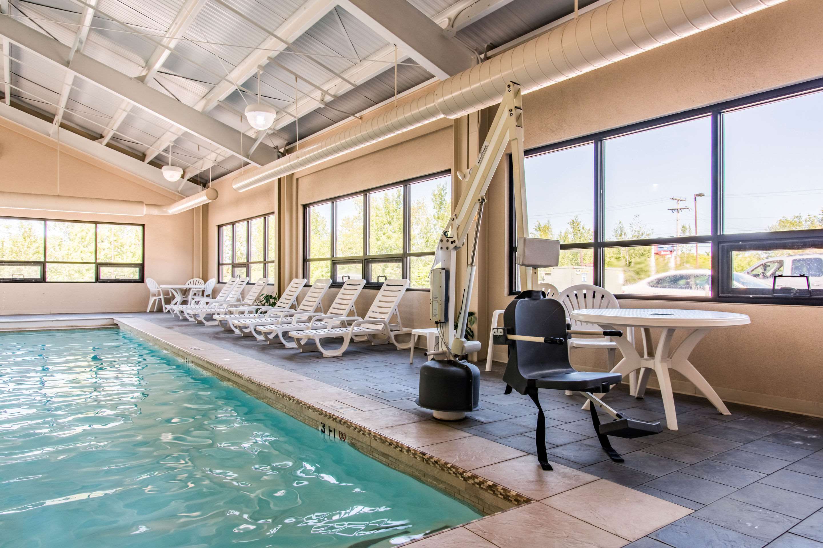 Indoor heated pool