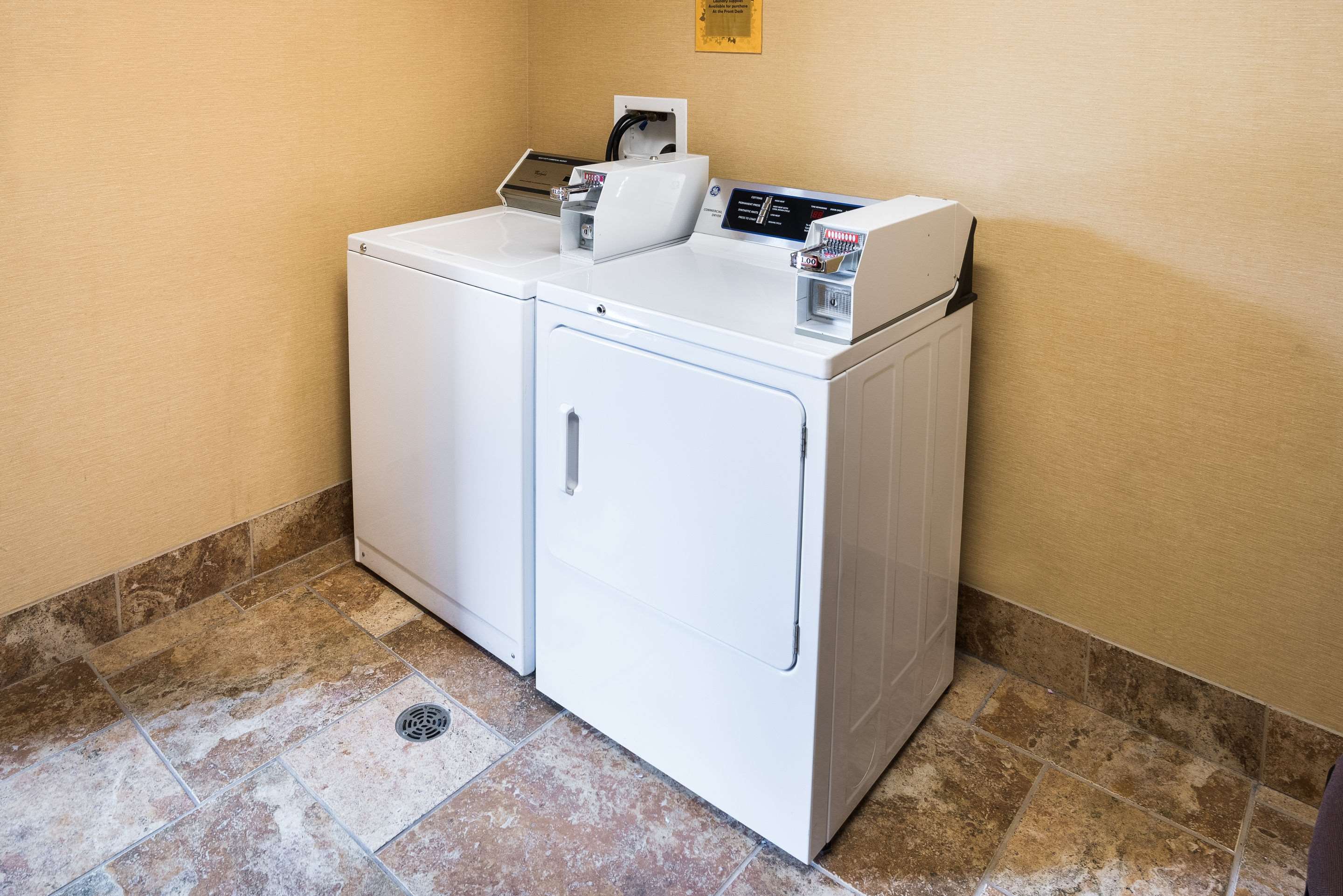 Guest laundry facilities