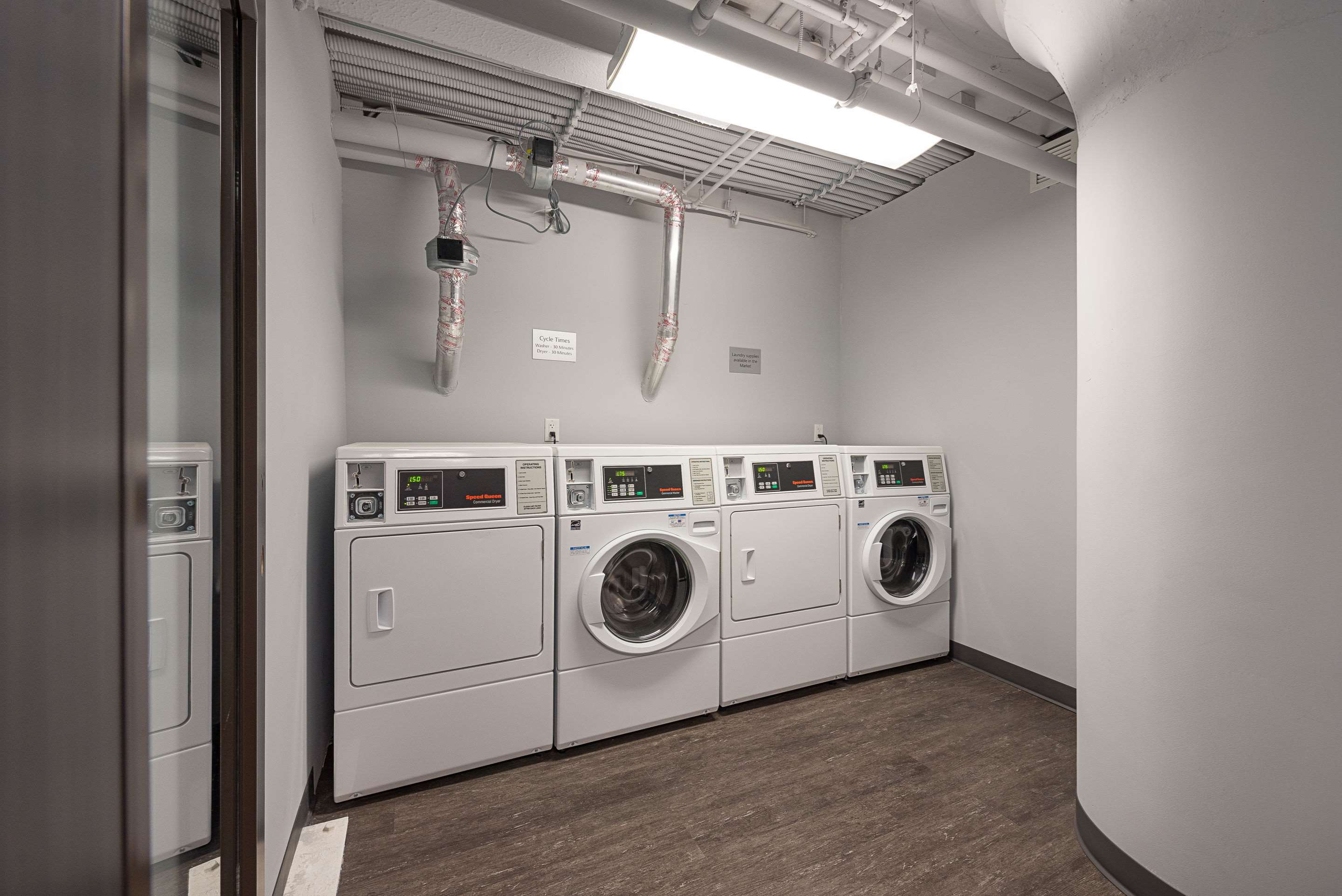 Guest laundry facilities