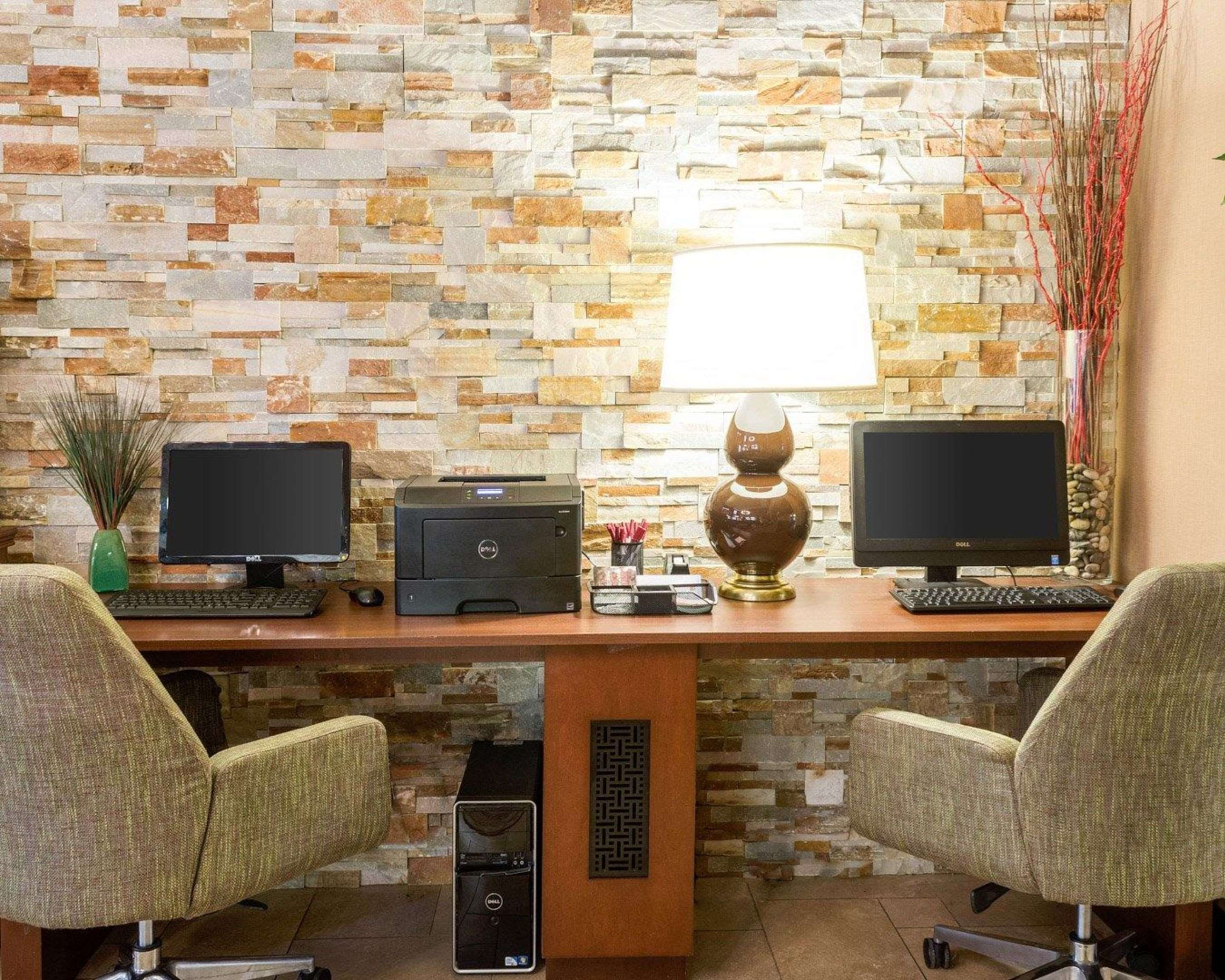 Business center with high-speed Internet access