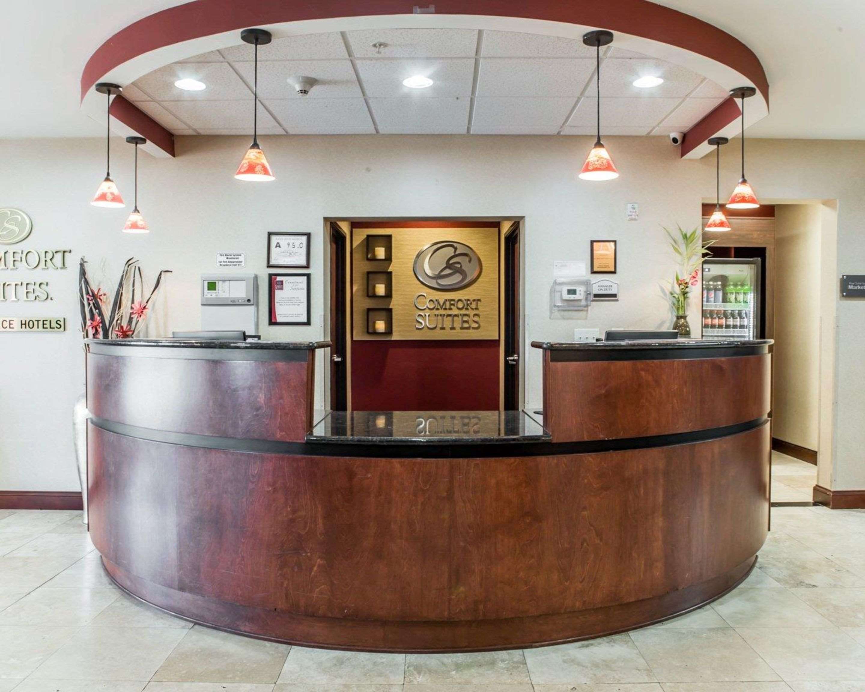 Front desk with friendly staff | Fairfield Inn & Suites by Marriott Greensboro Coliseum Area
