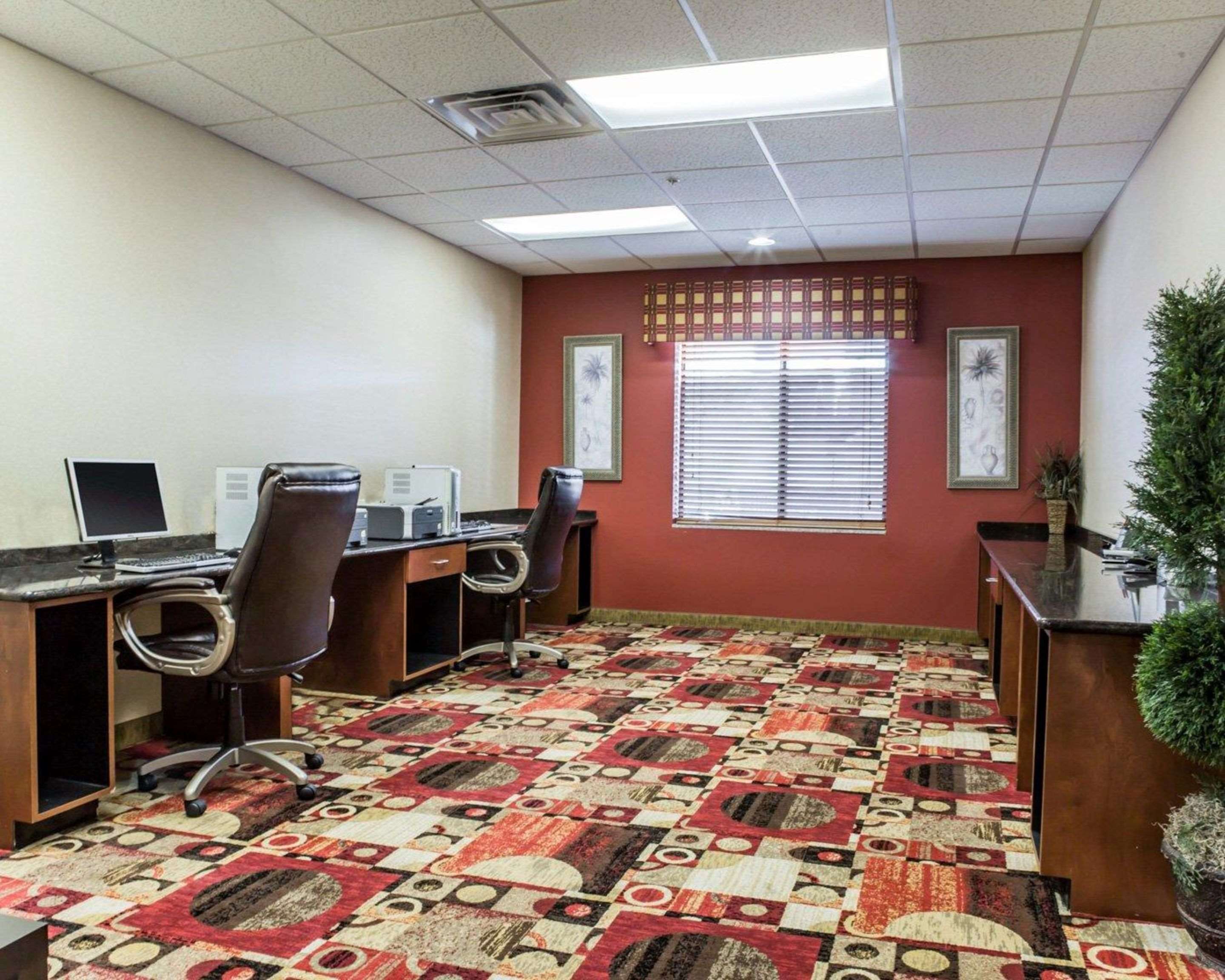 Business center with free wireless Internet access | Fairfield Inn & Suites by Marriott Greensboro Coliseum Area