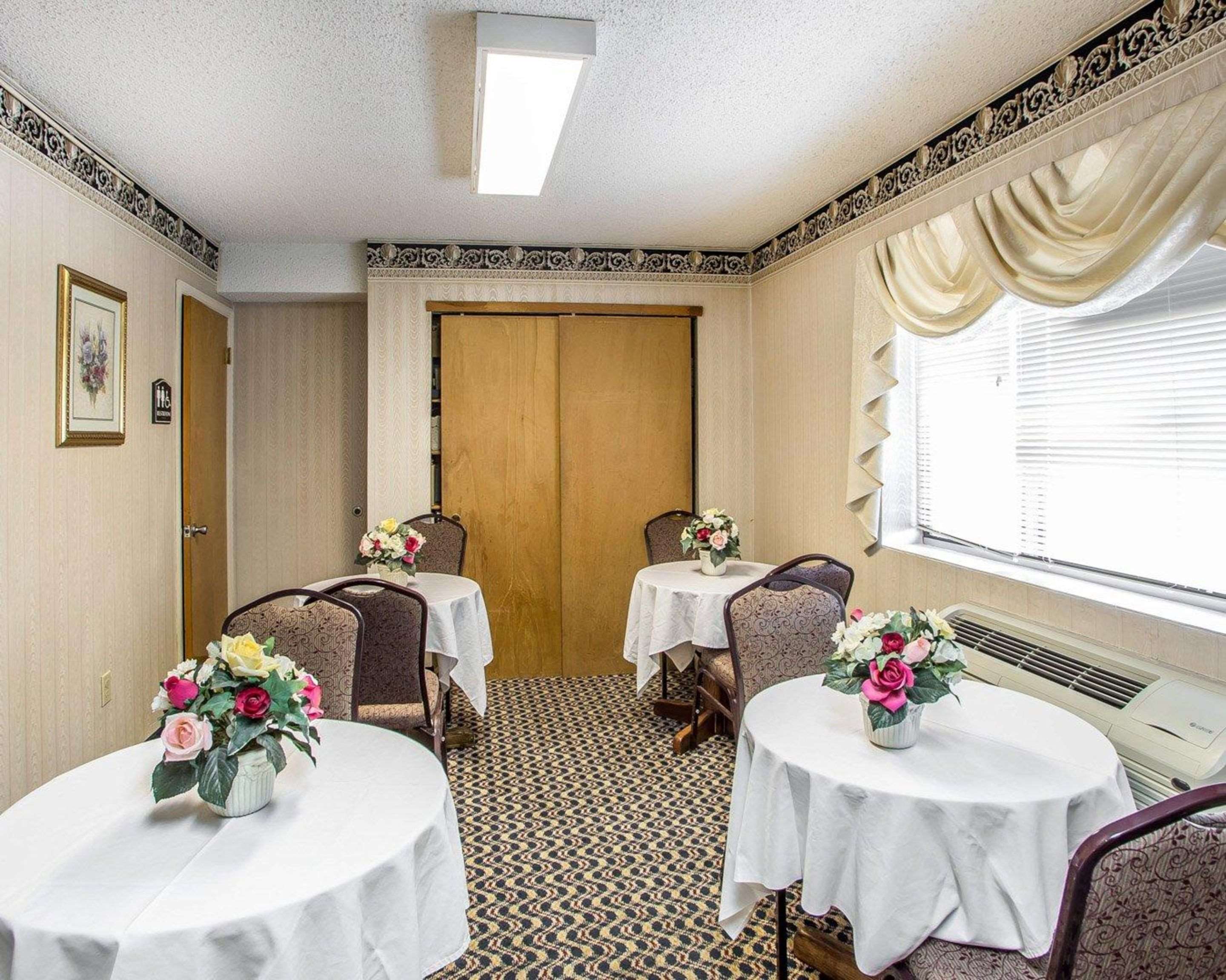 Enjoy breakfast in this seating area