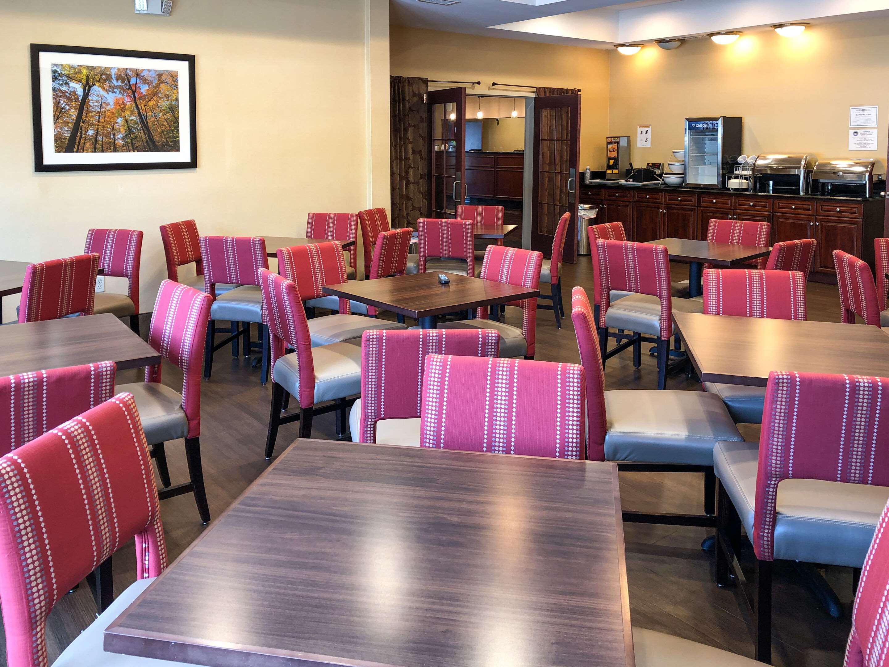 Breakfast area