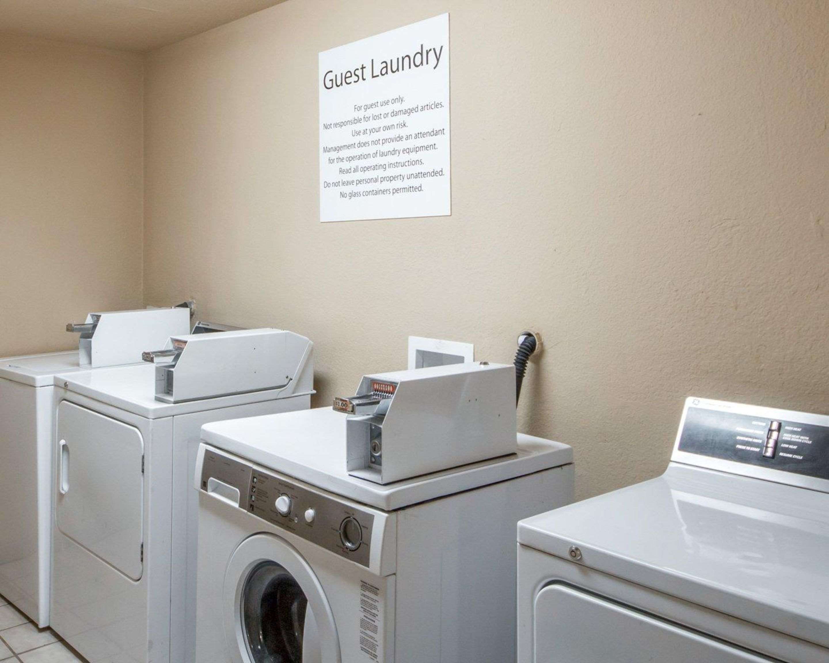 Guest laundry facilities | Quality Inn Tulsa - Downtown West