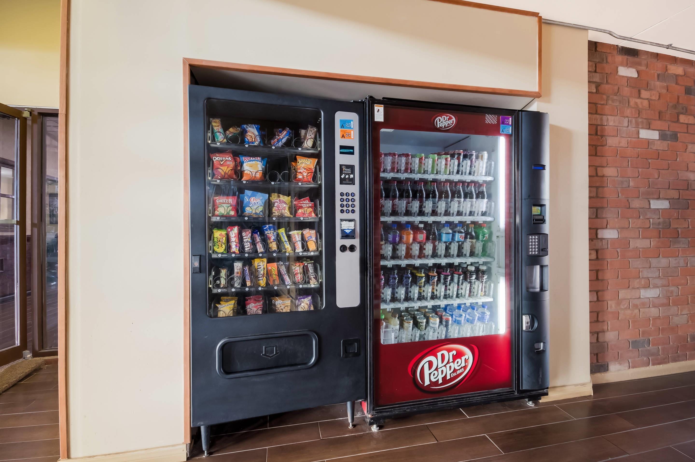 Hotel vending area