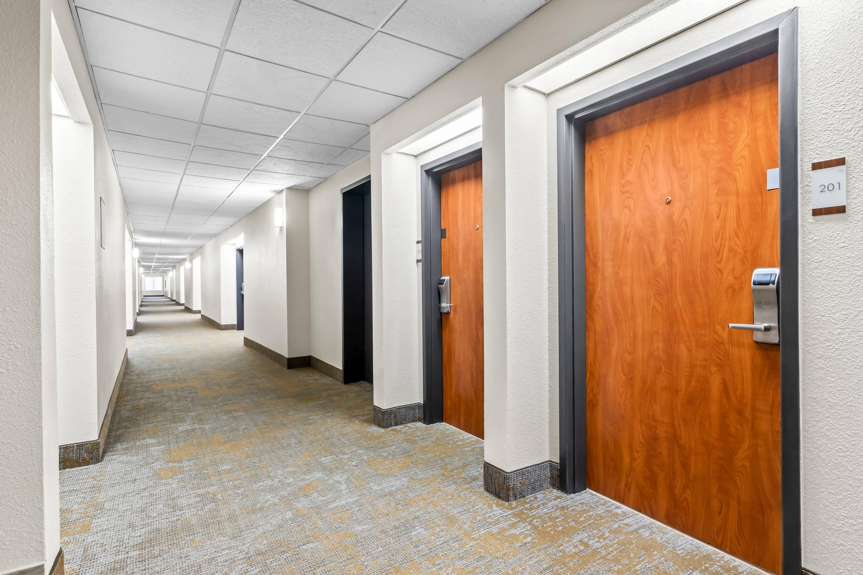 Hallway | Rodeway Inn Tahlequah