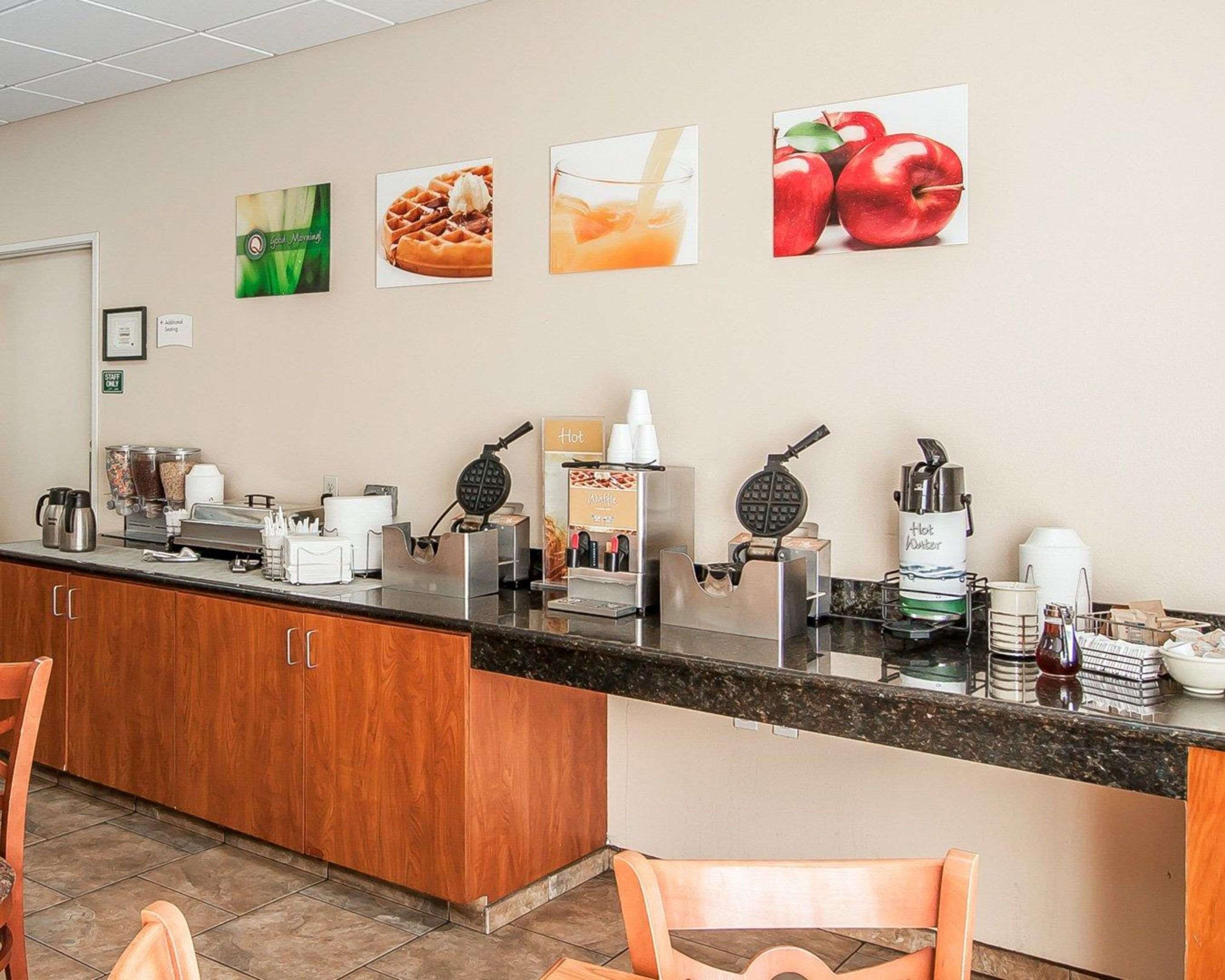 Free breakfast with waffles | Quality Inn Downtown Convention Center Portland
