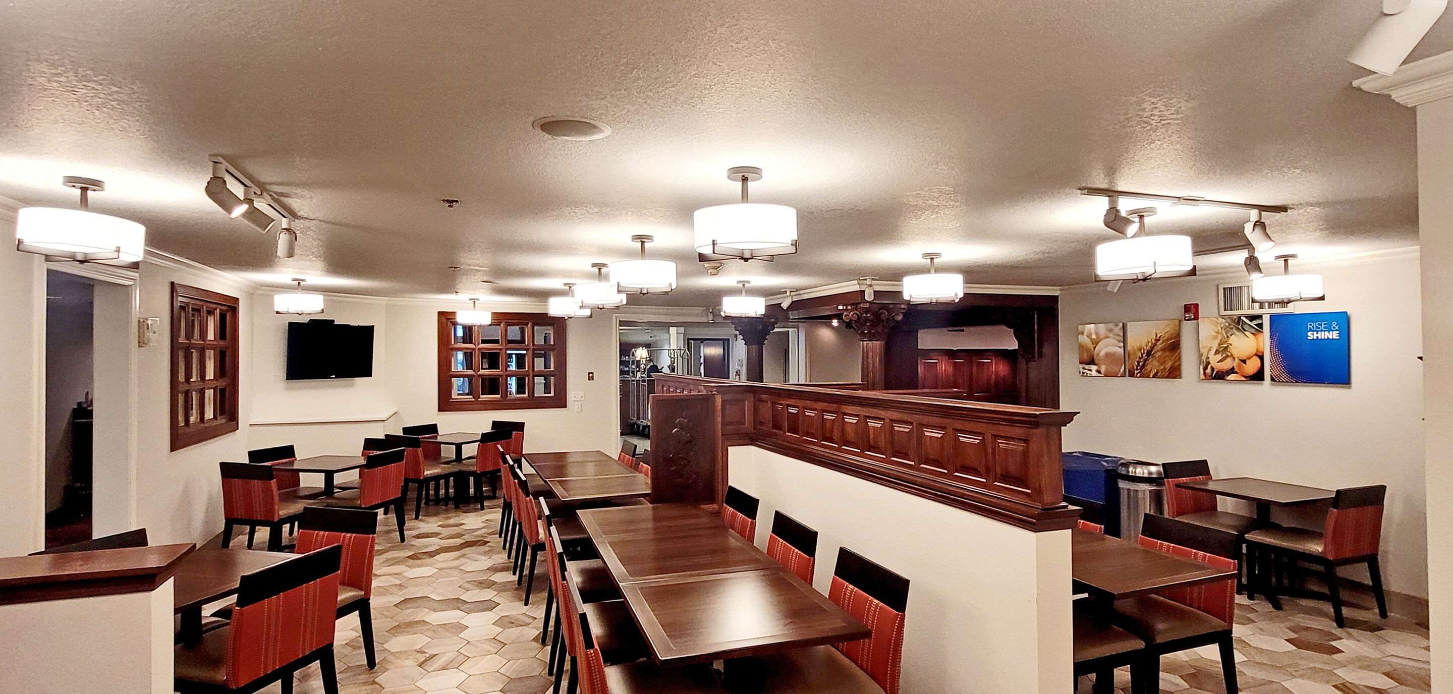 Breakfast area