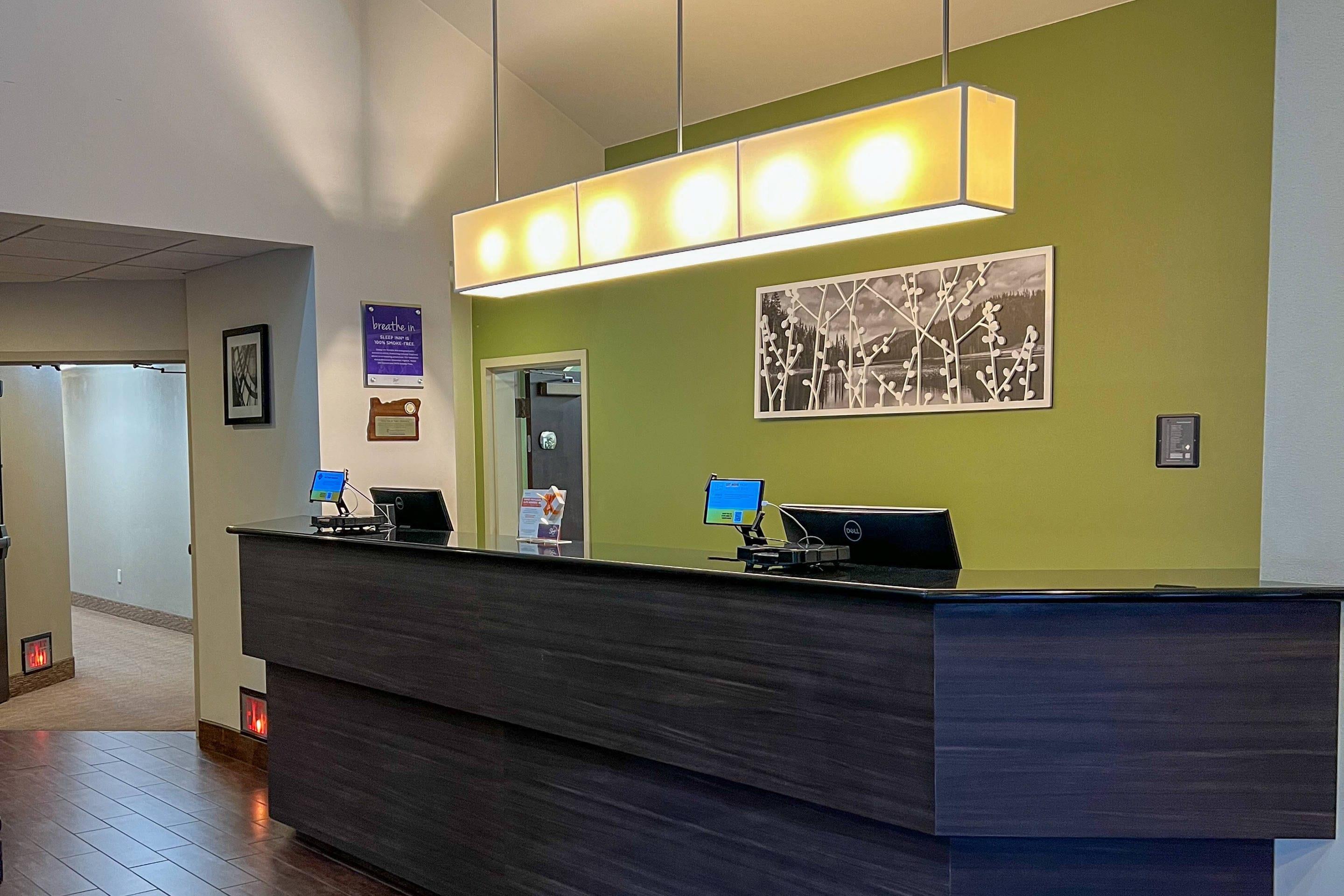 Front desk