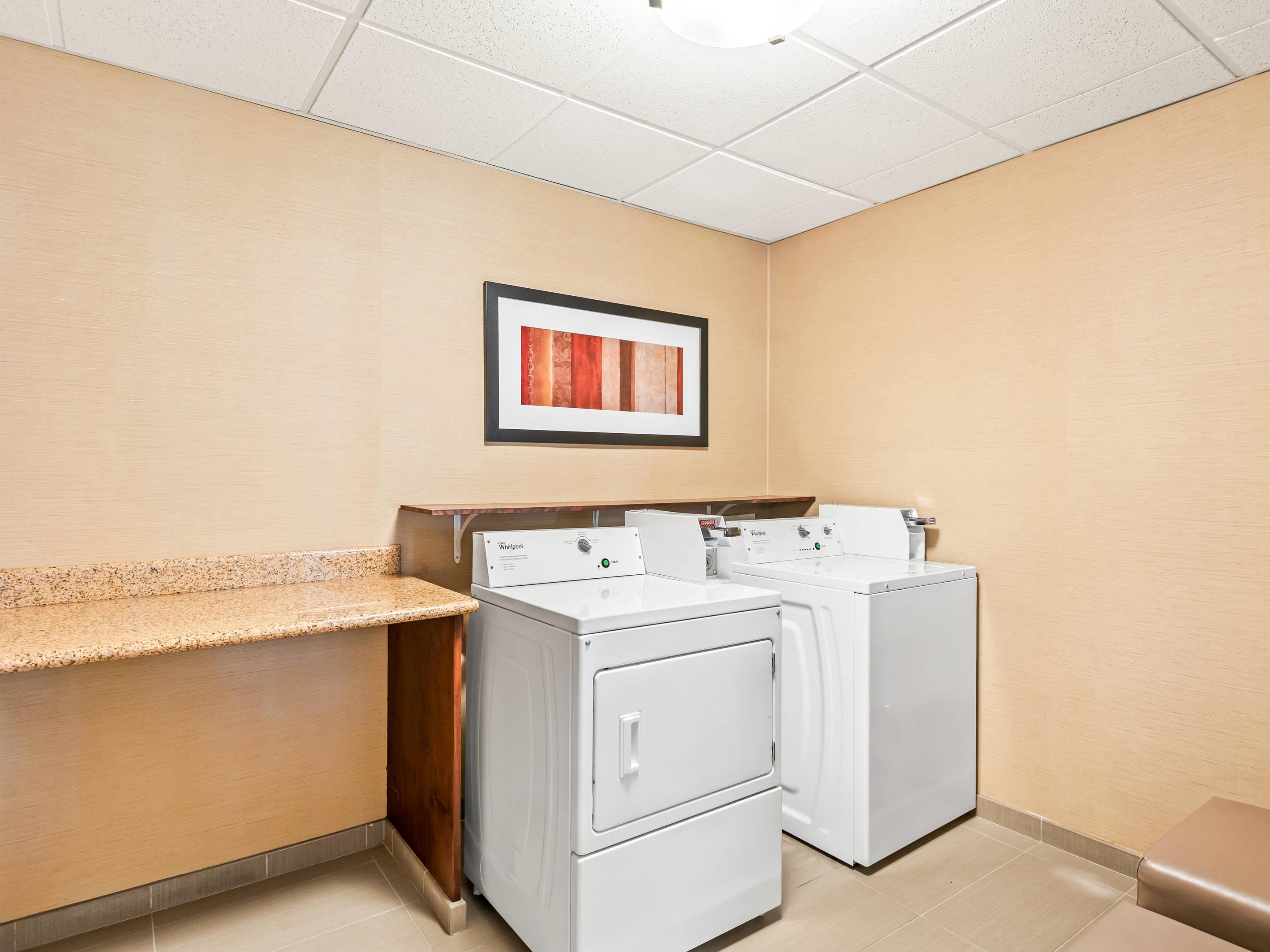 Guest laundry facilities | Comfort Suites Linn County Fairground and Expo