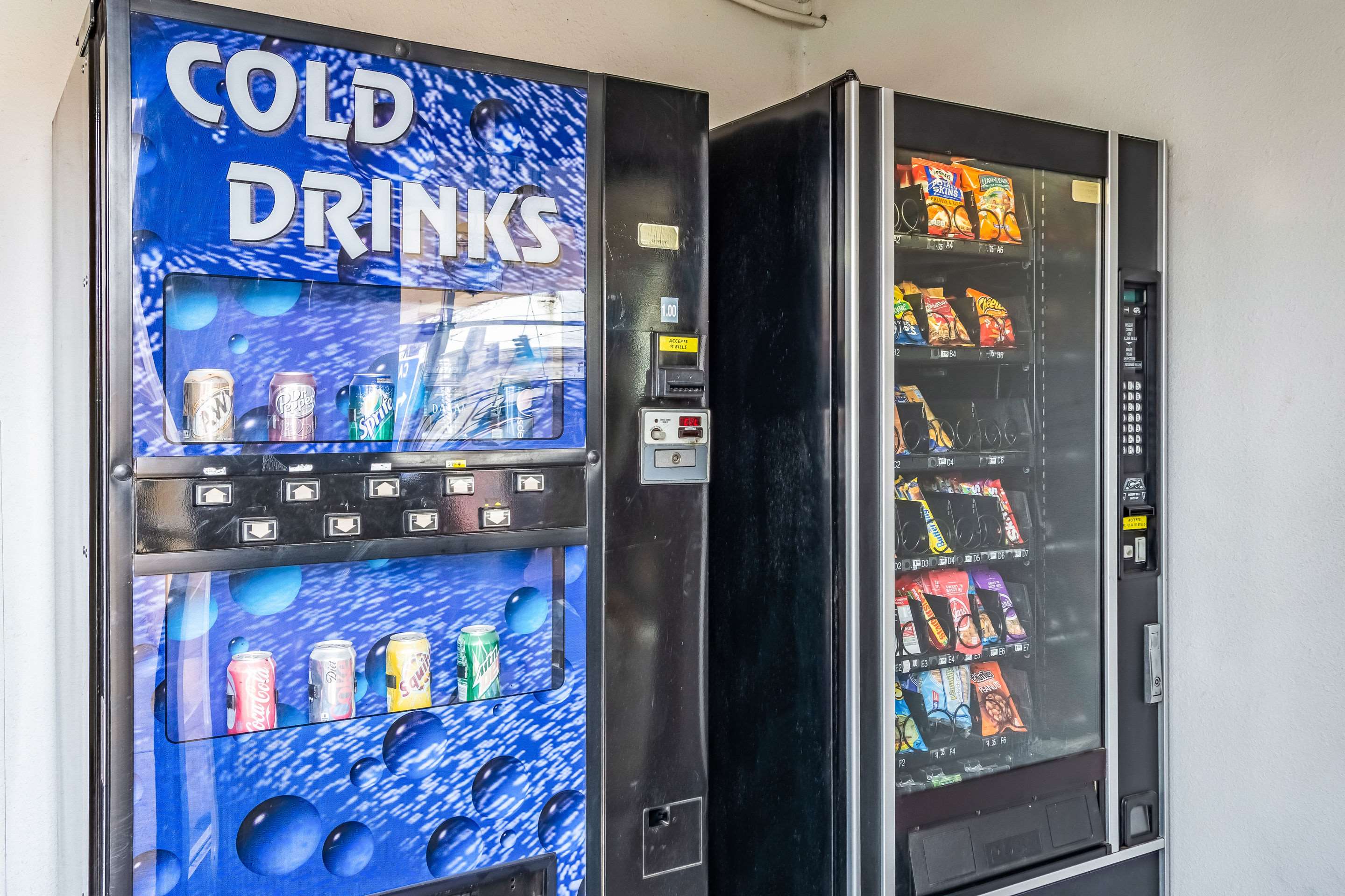 Hotel vending area