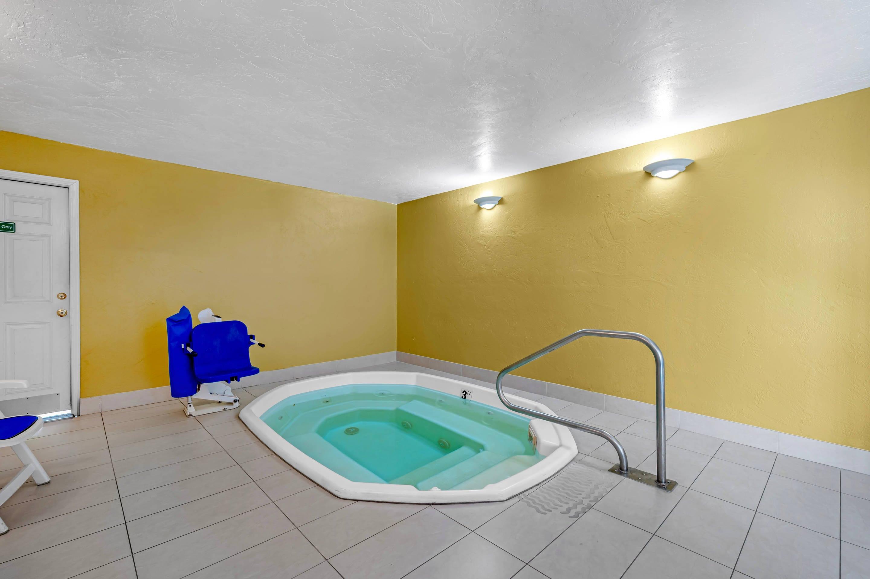 Indoor hot tub