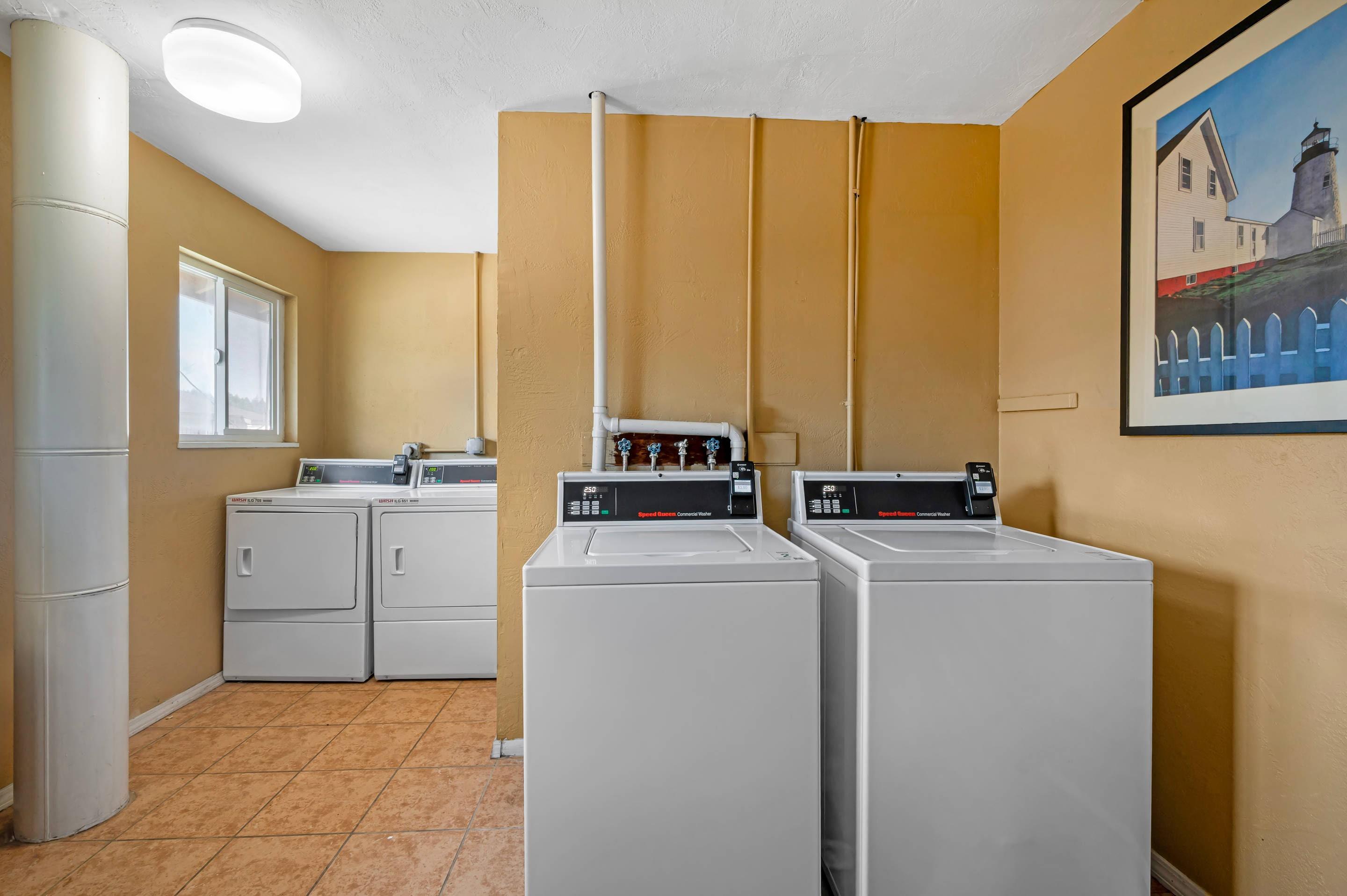 Guest laundry facilities