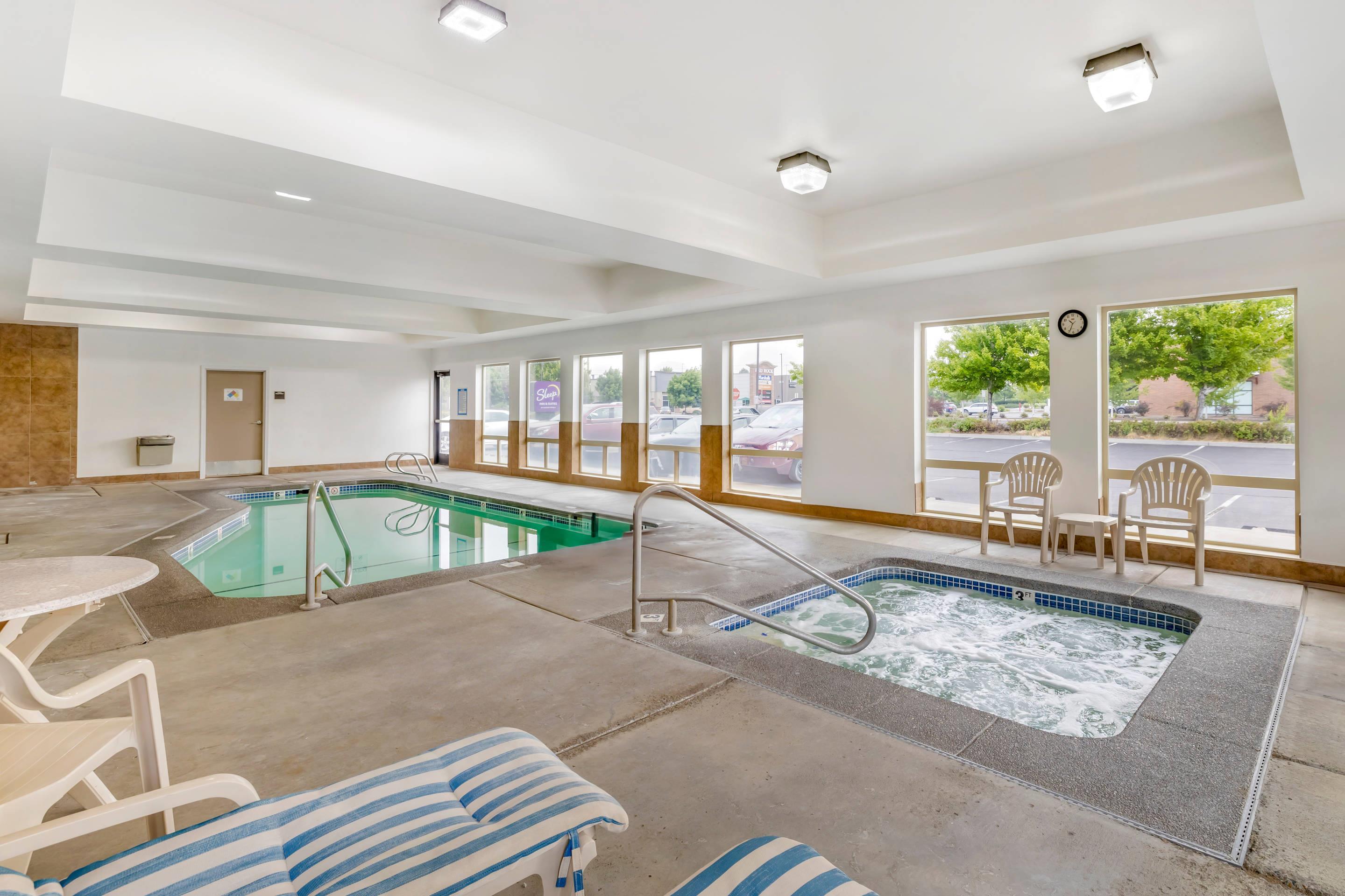 Indoor pool | Sleep Inn & Suites