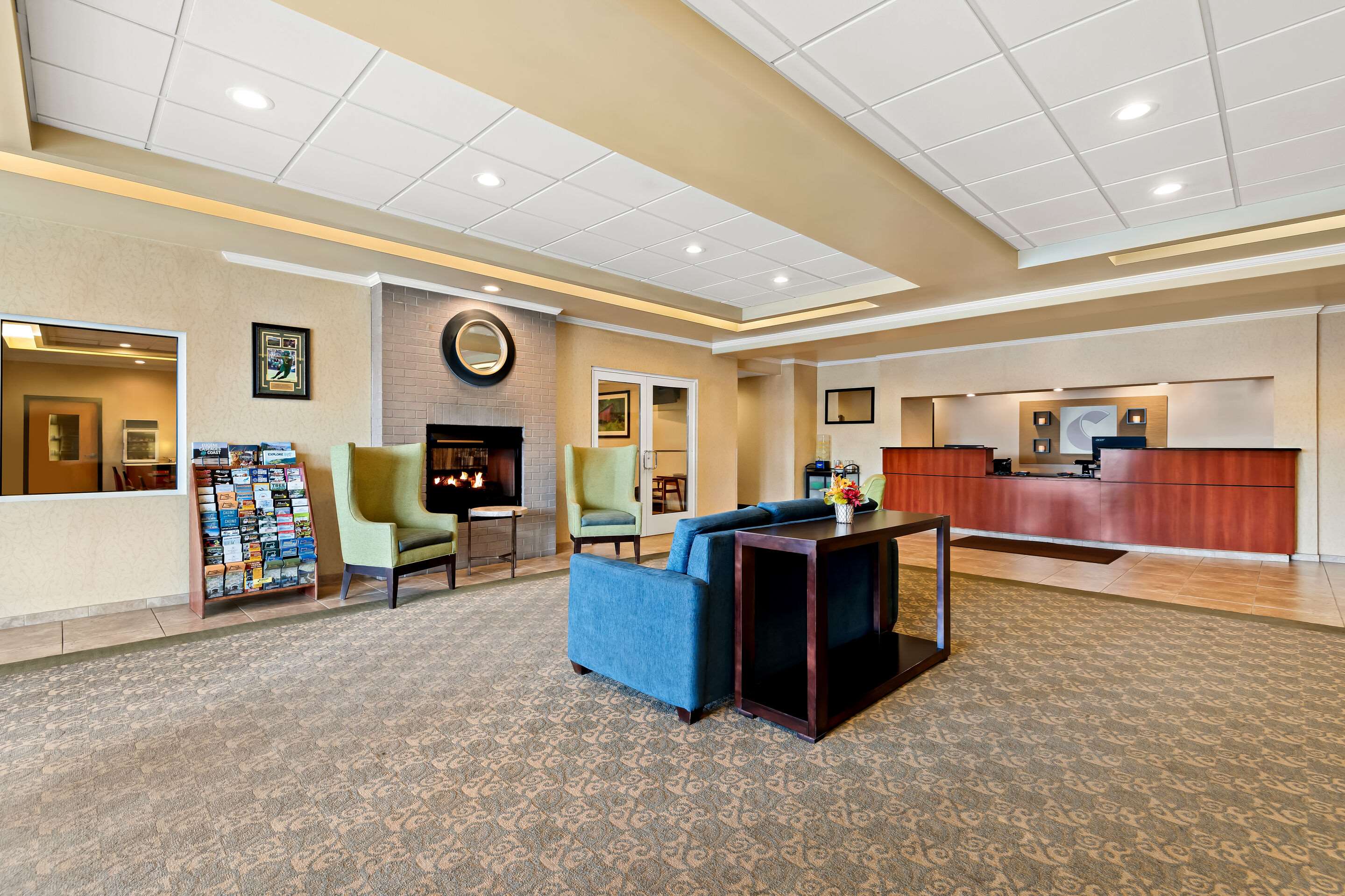 Hotel lobby