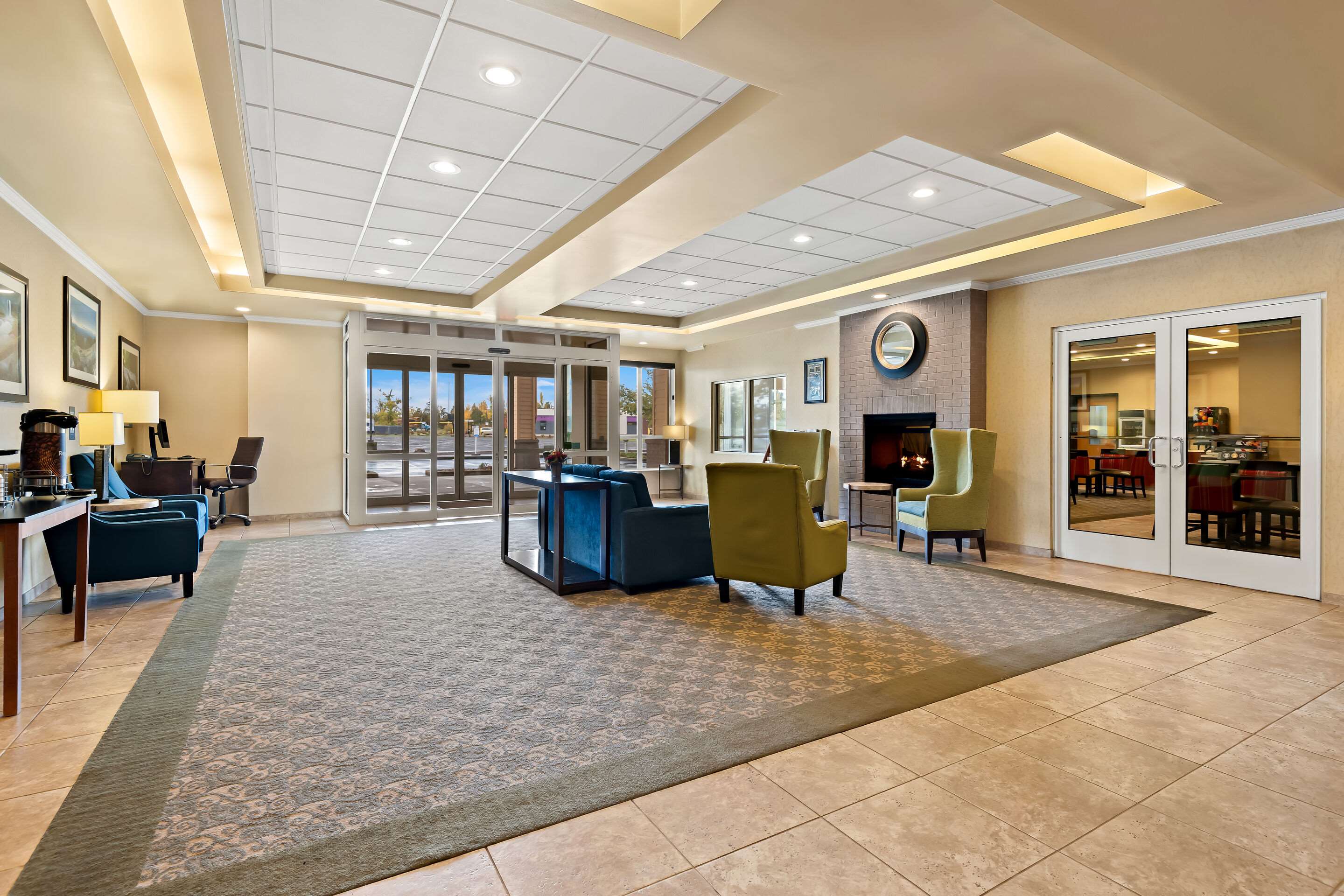 Hotel lobby
