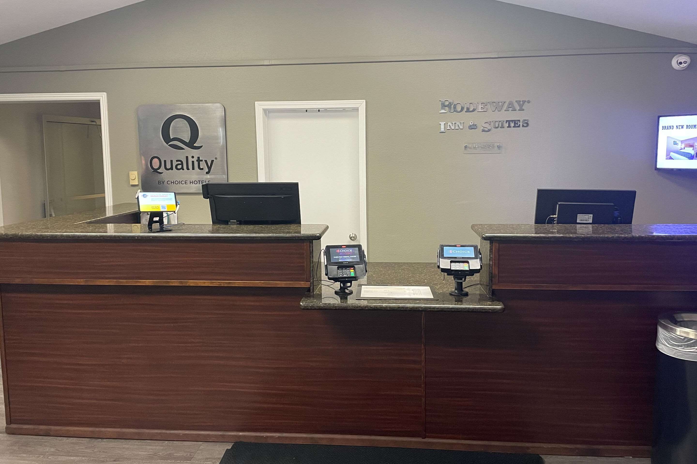 Front desk