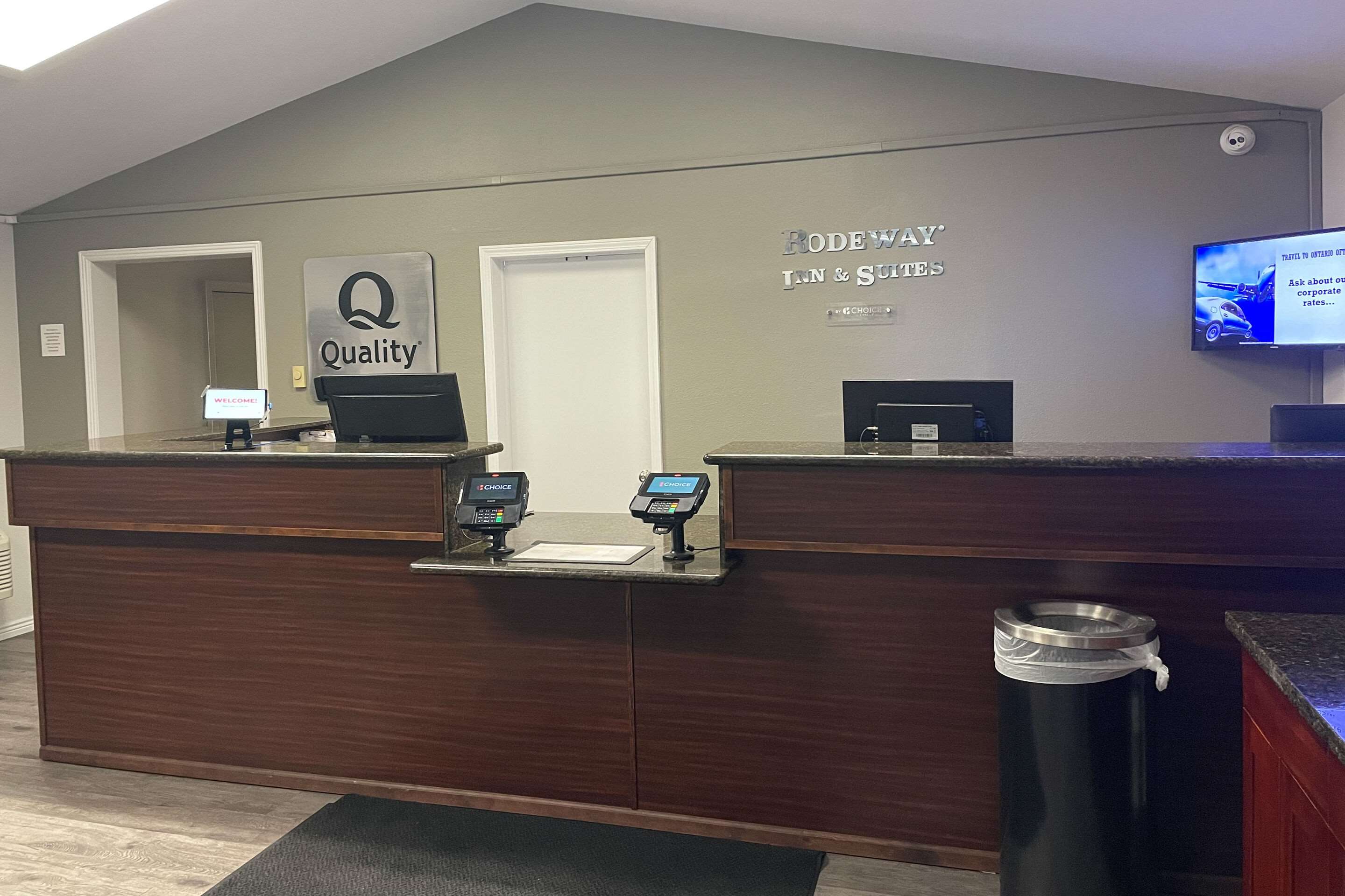 Front desk