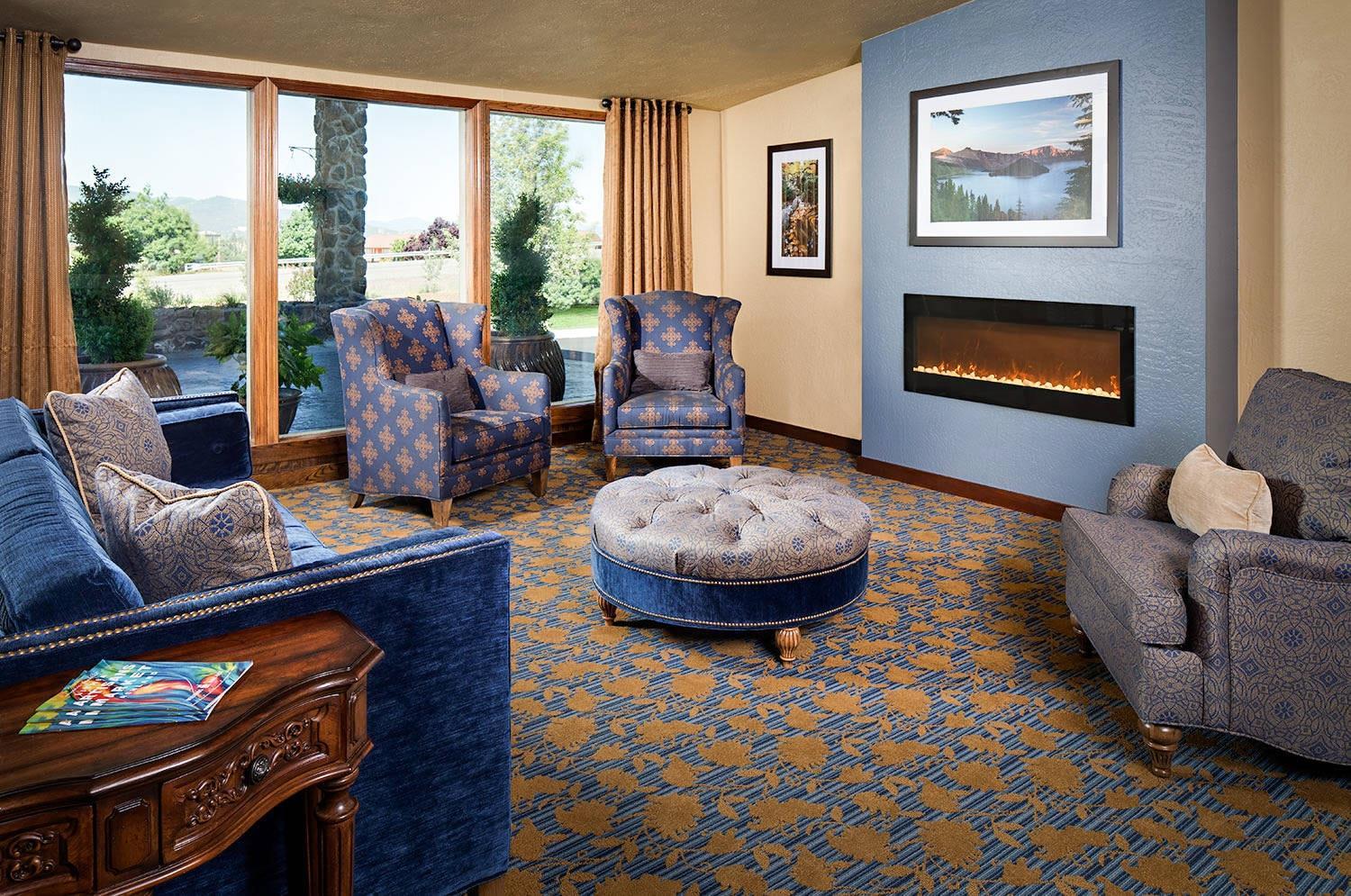 Hotel lobby