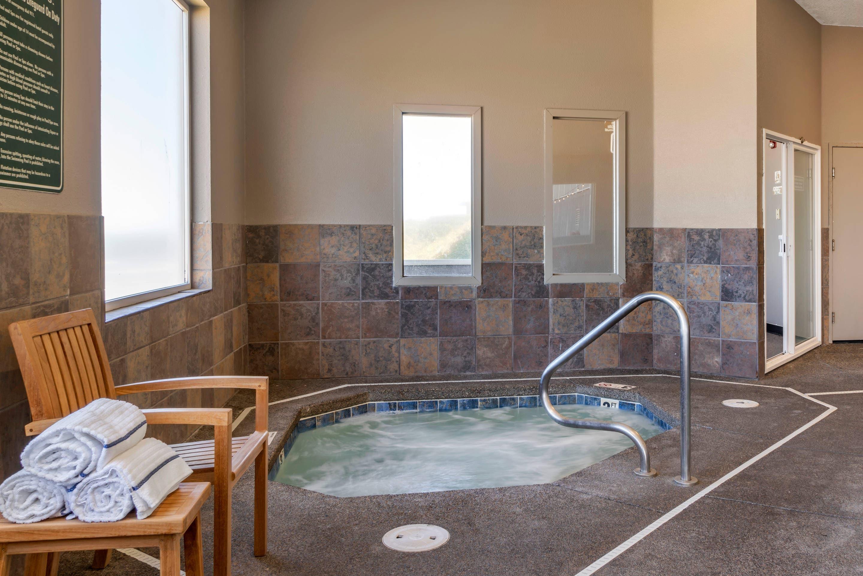 Indoor hot tub