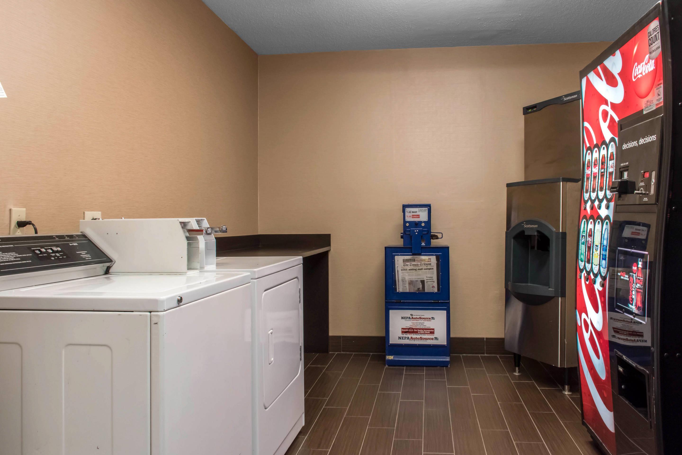 Hotel guest laundry | Comfort Suites Scranton near Montage Mountain