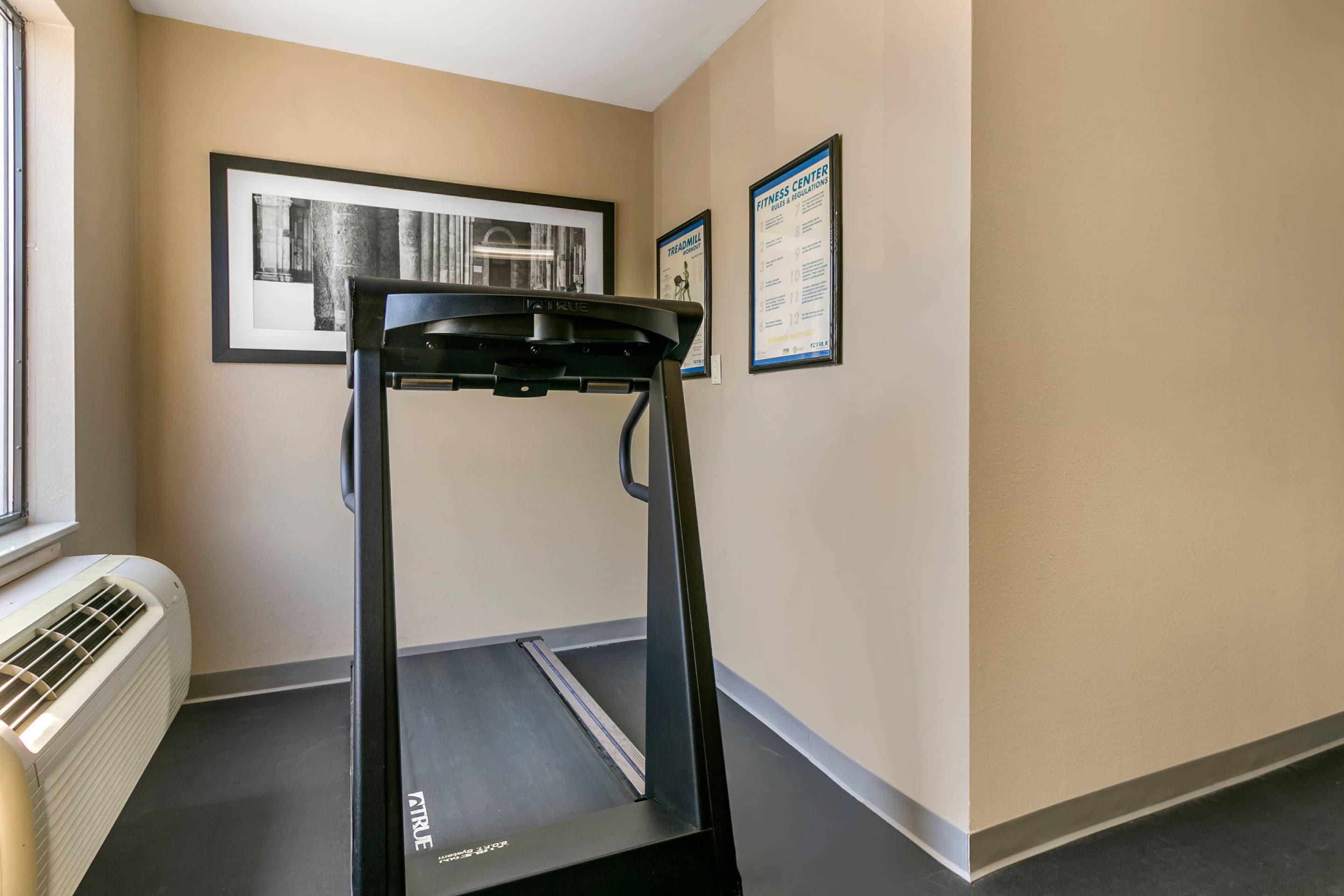 Exercise room with cardio equipment | Sleep Inn Allentown - Fogelsville