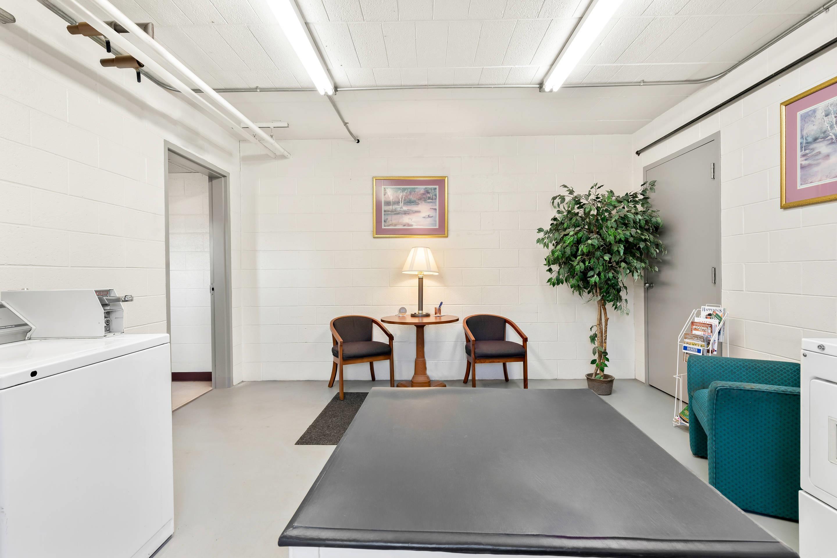 Guest laundry facilities