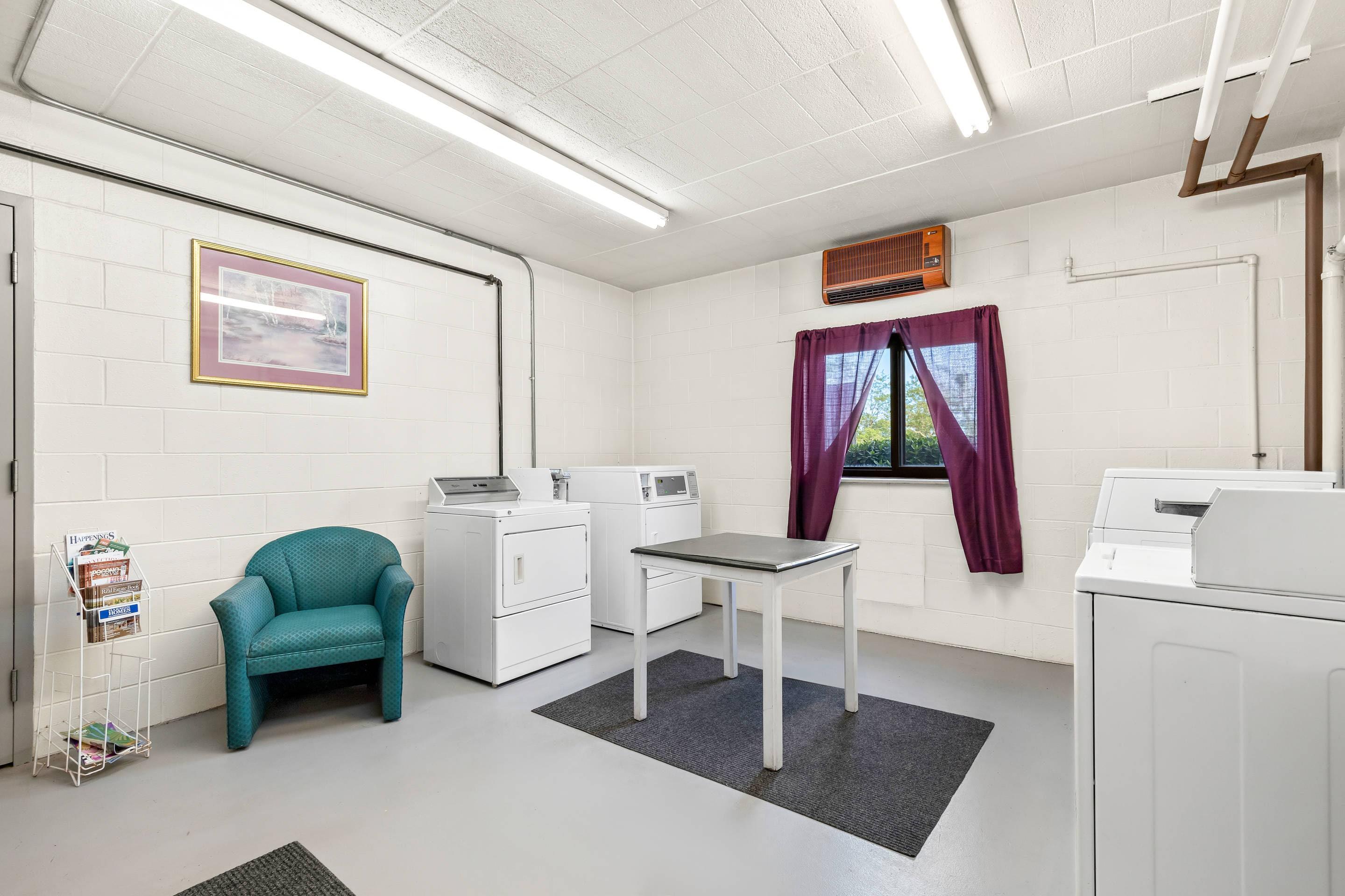 Guest laundry facilities