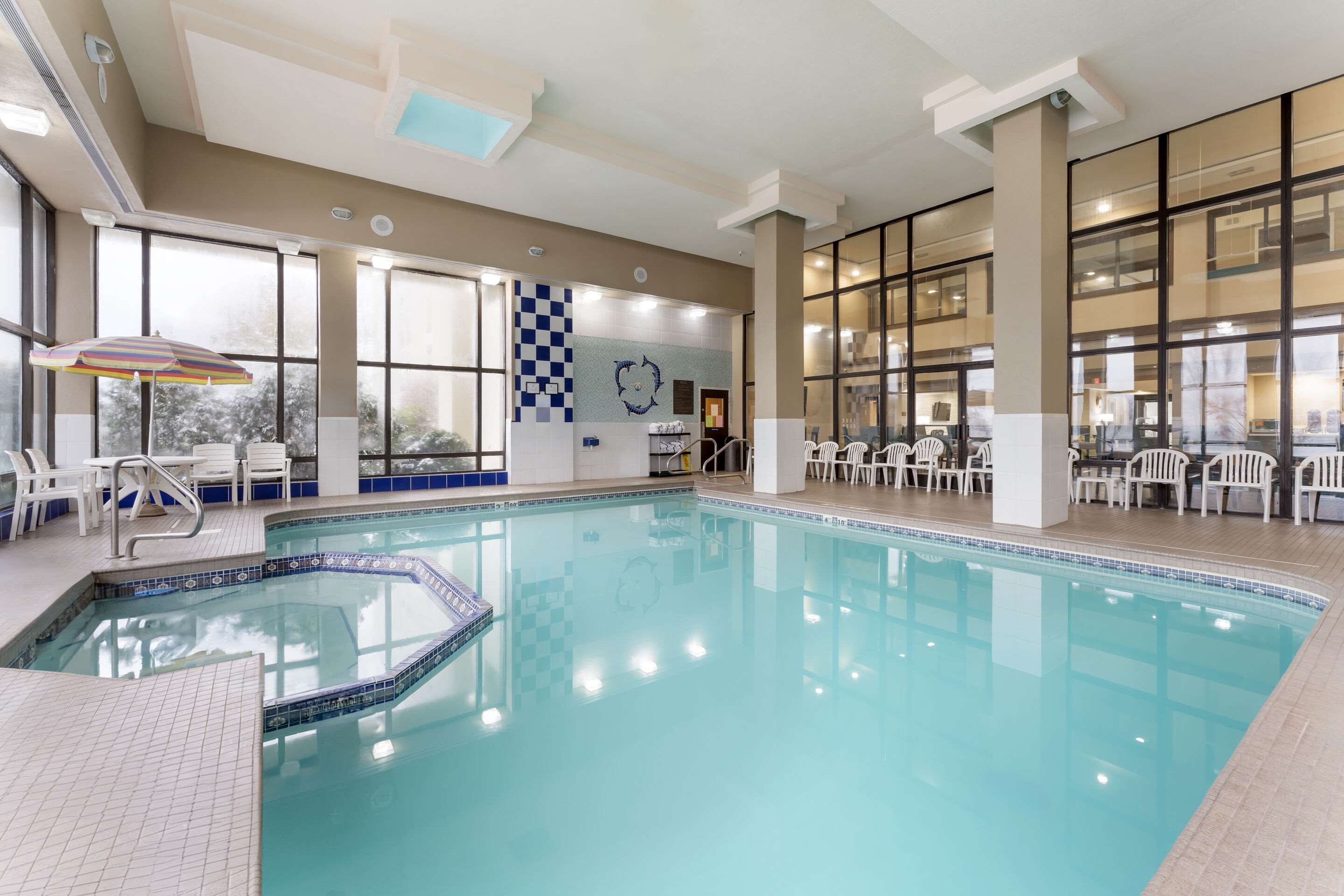 Indoor pool | Quality Inn & Suites