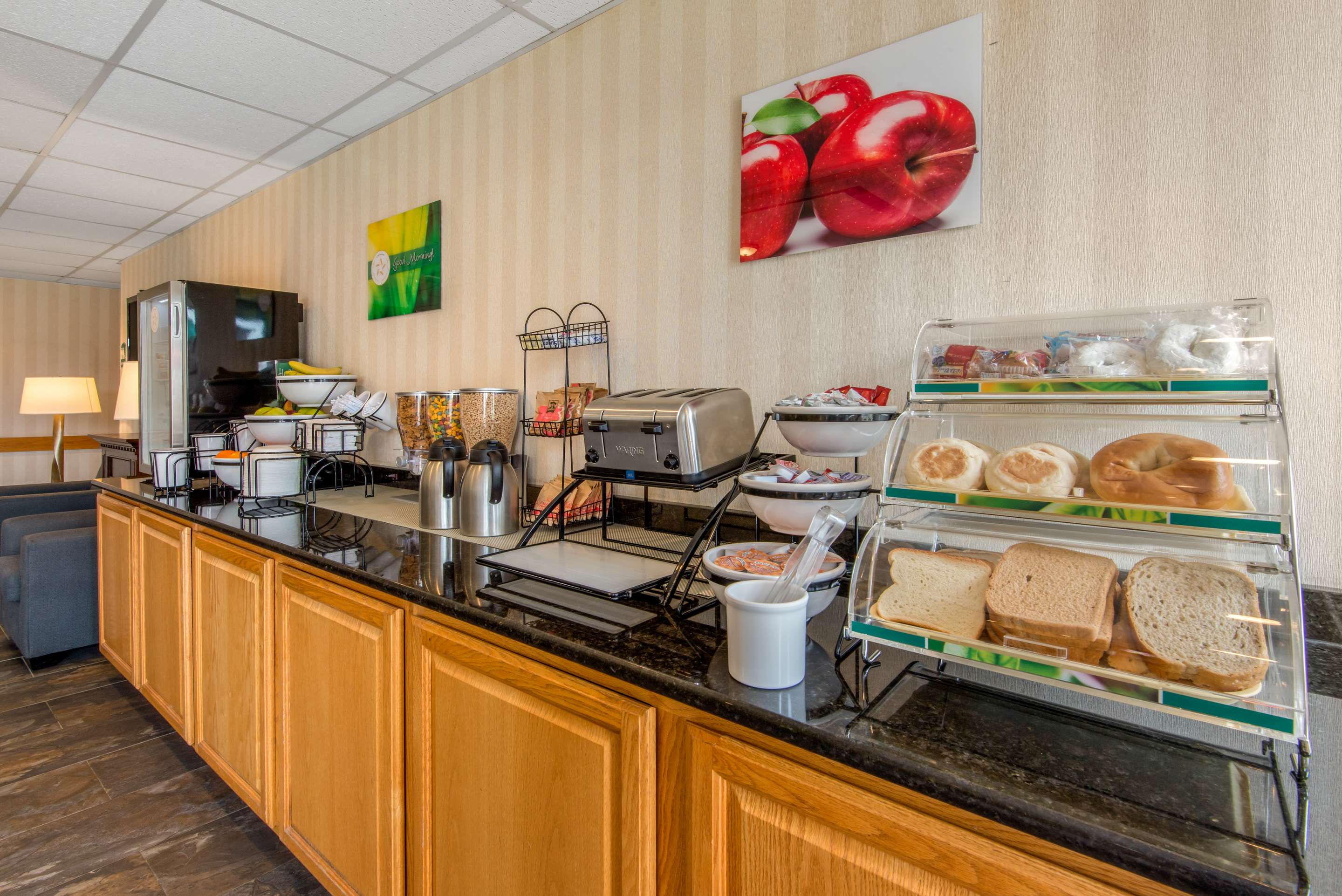Assorted breakfast items | Quality Inn & Suites