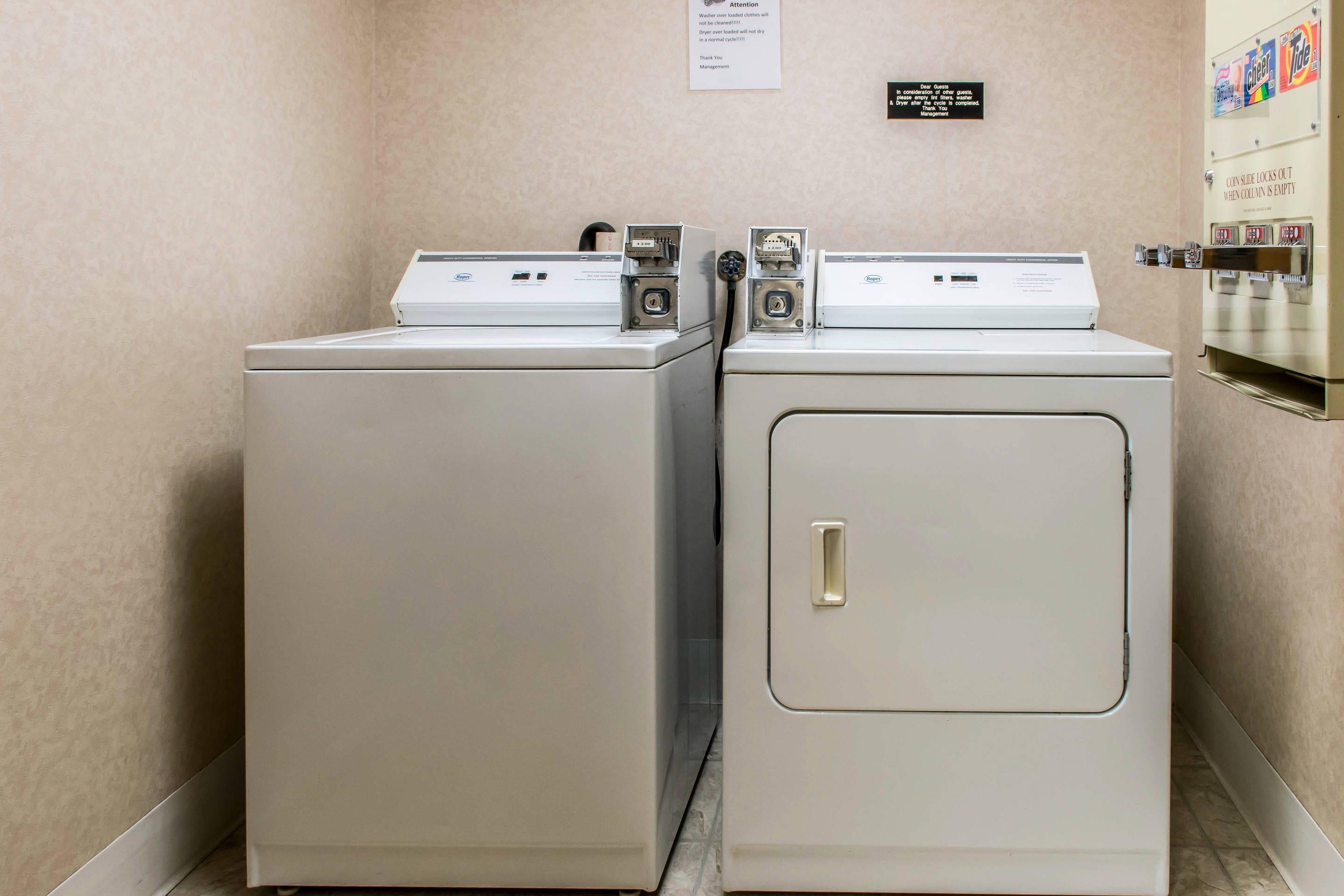 Guest laundry facilities