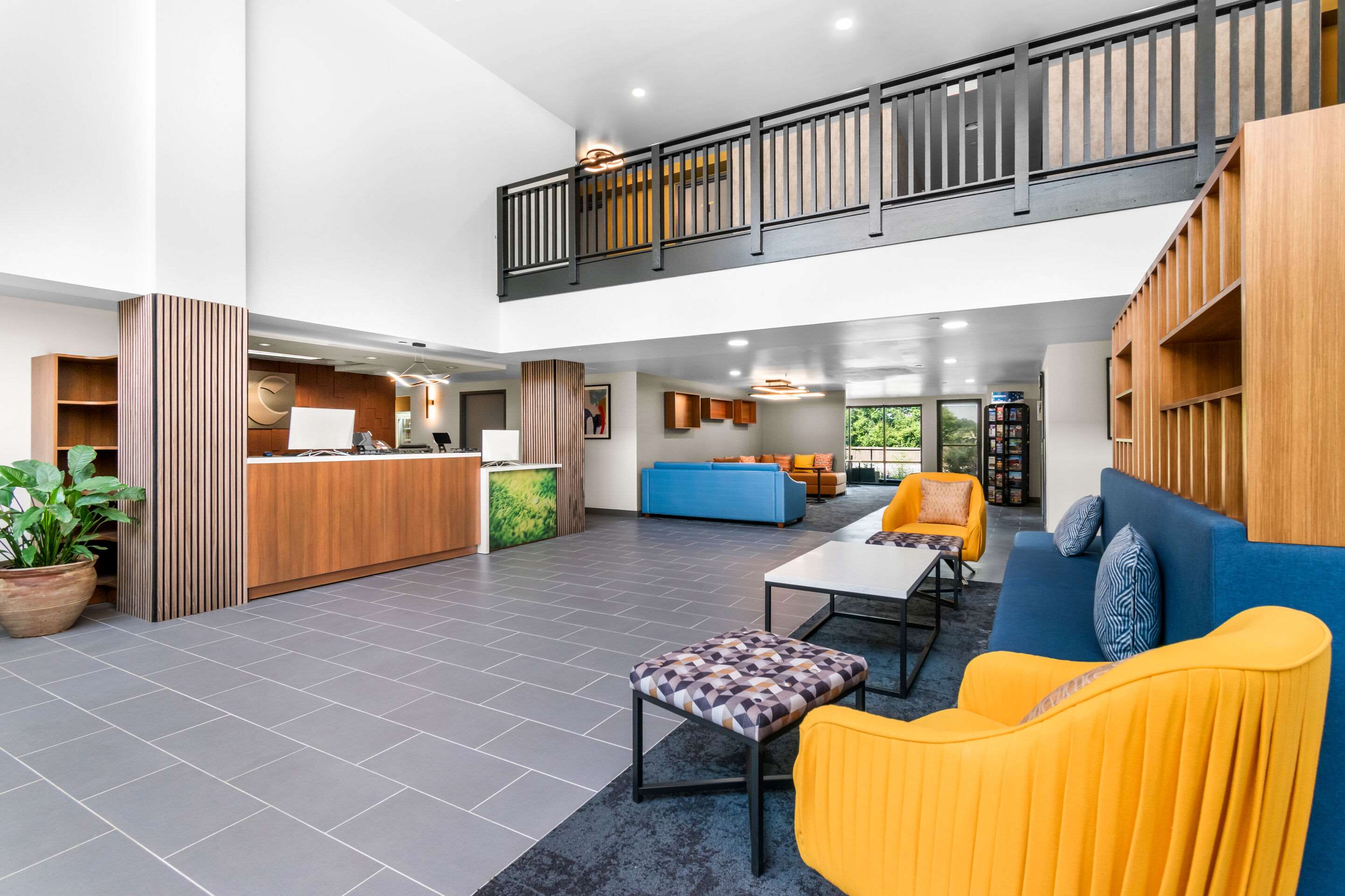 Lobby with sitting area | Comfort Inn & Suites York