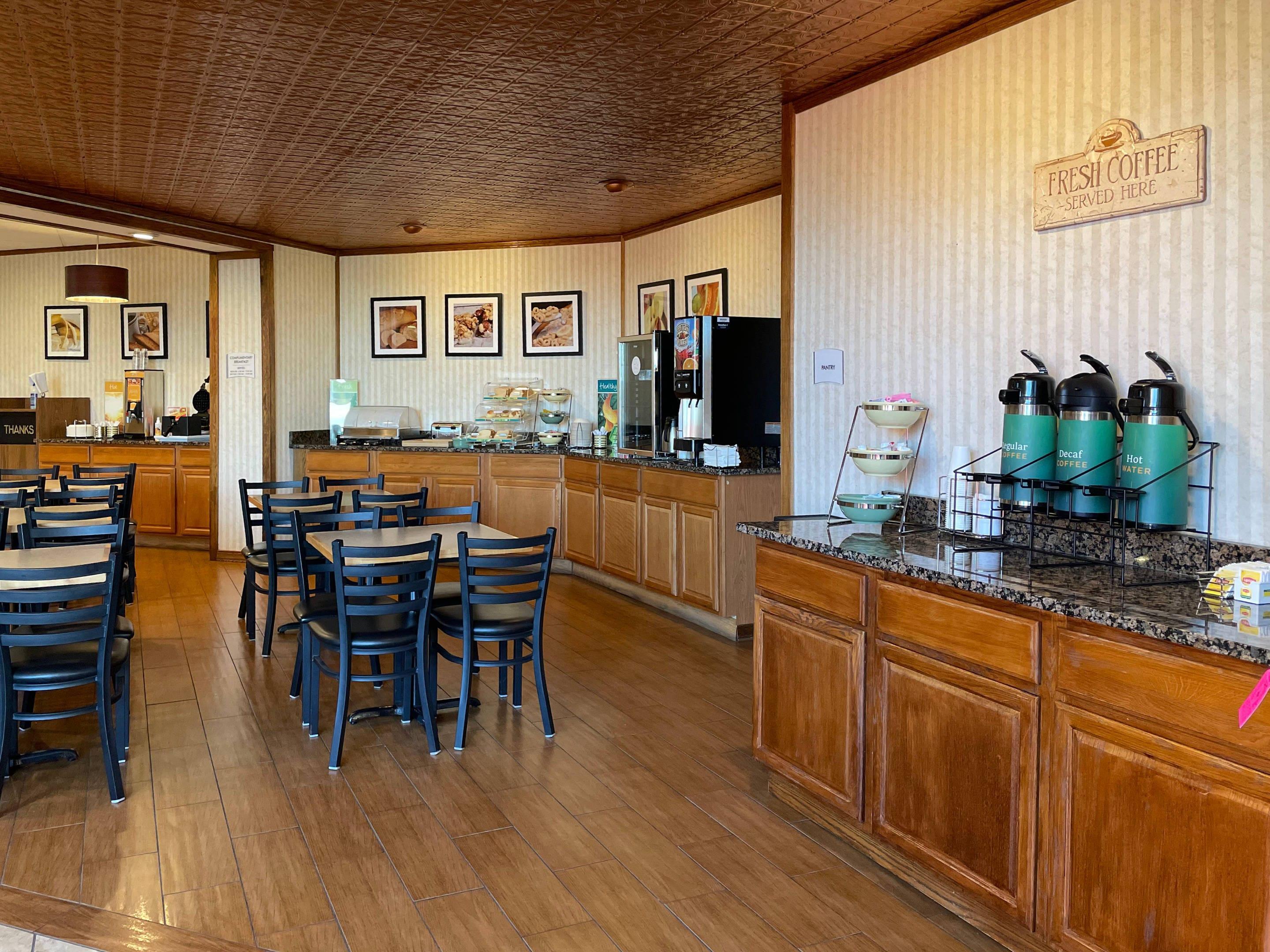 Breakfast area