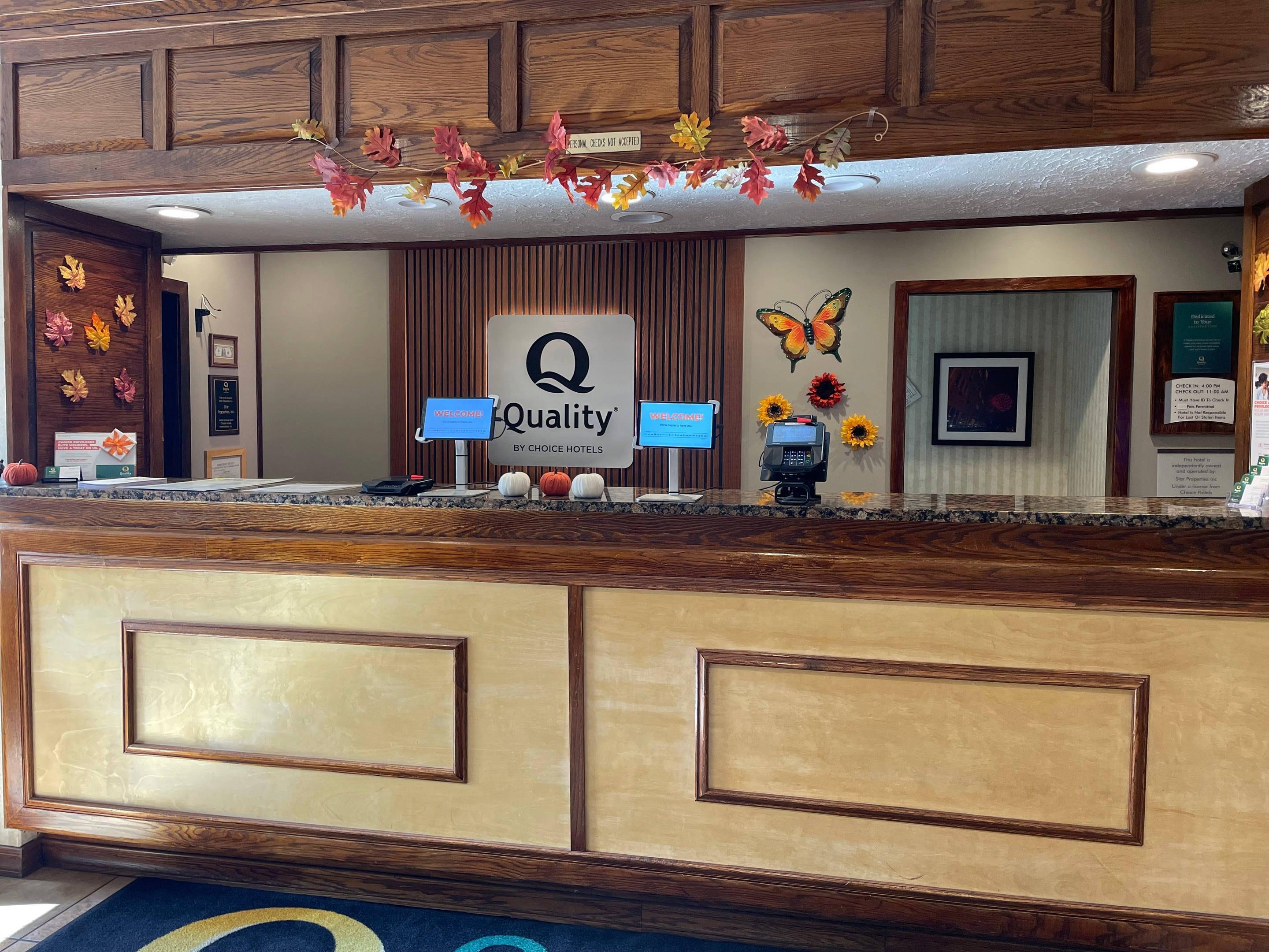 Front desk
