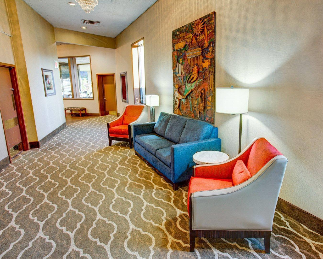 Hotel lobby | Comfort Inn Conference Center