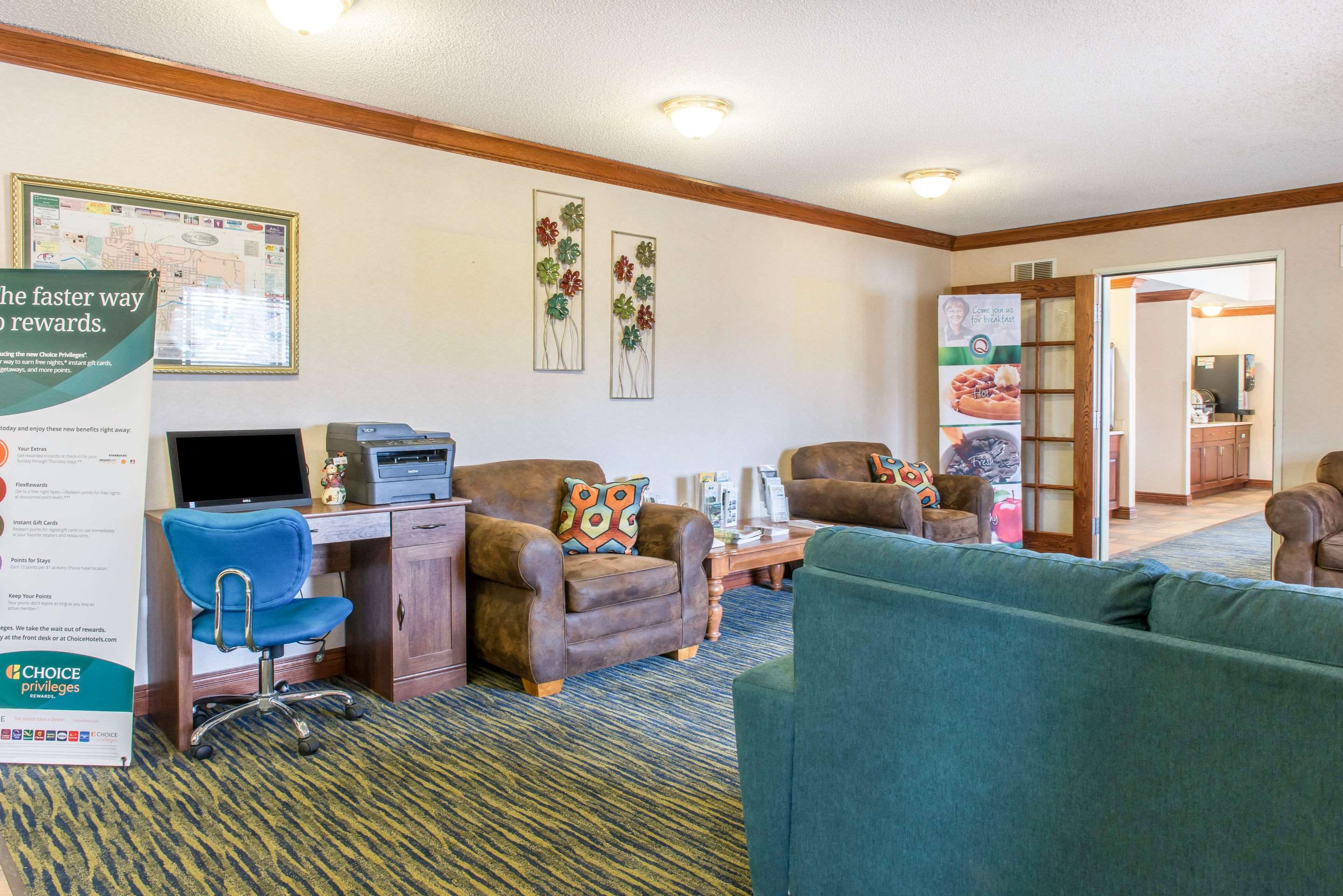 Hotel lobby