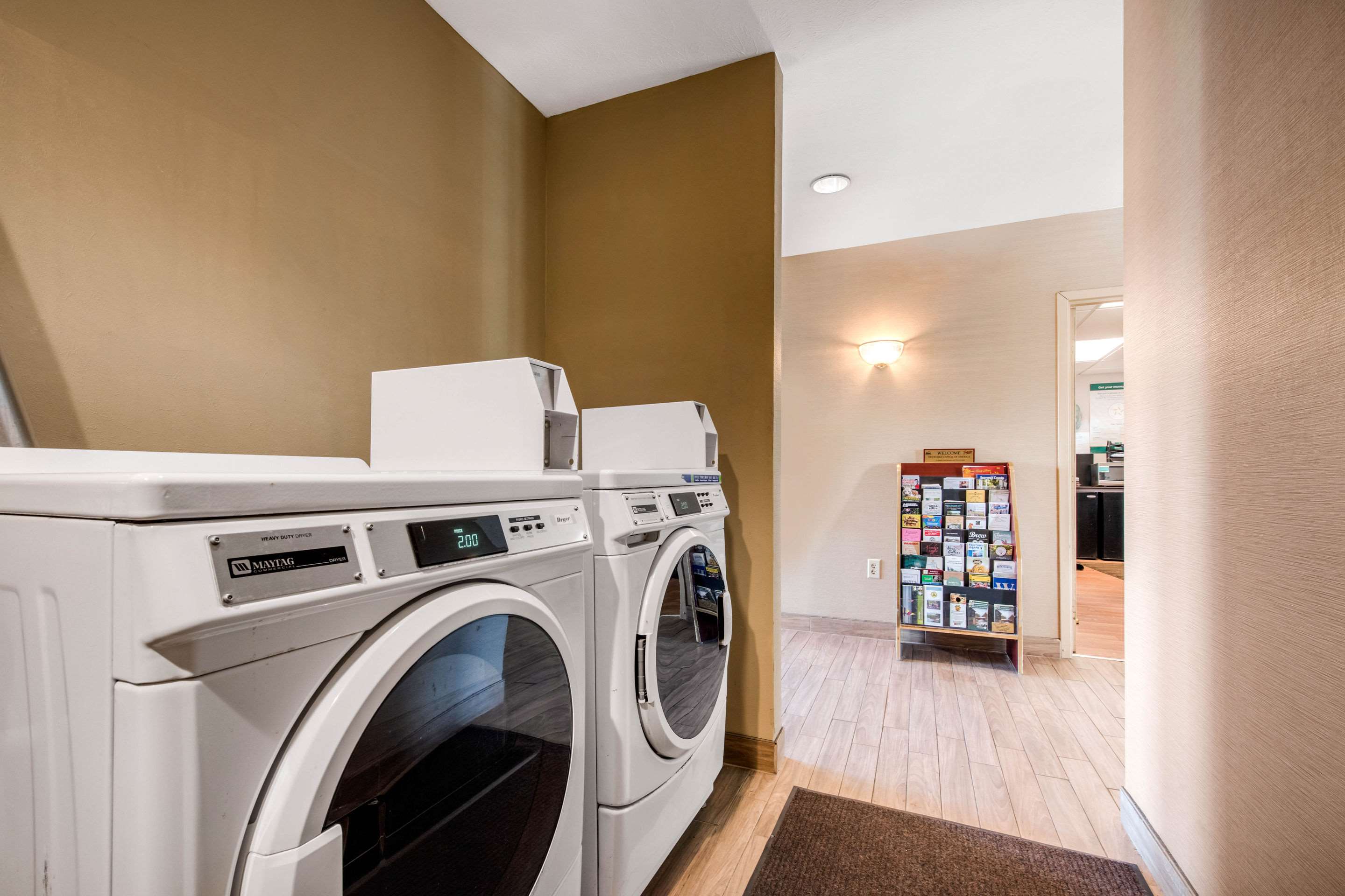 Guest laundry facilities