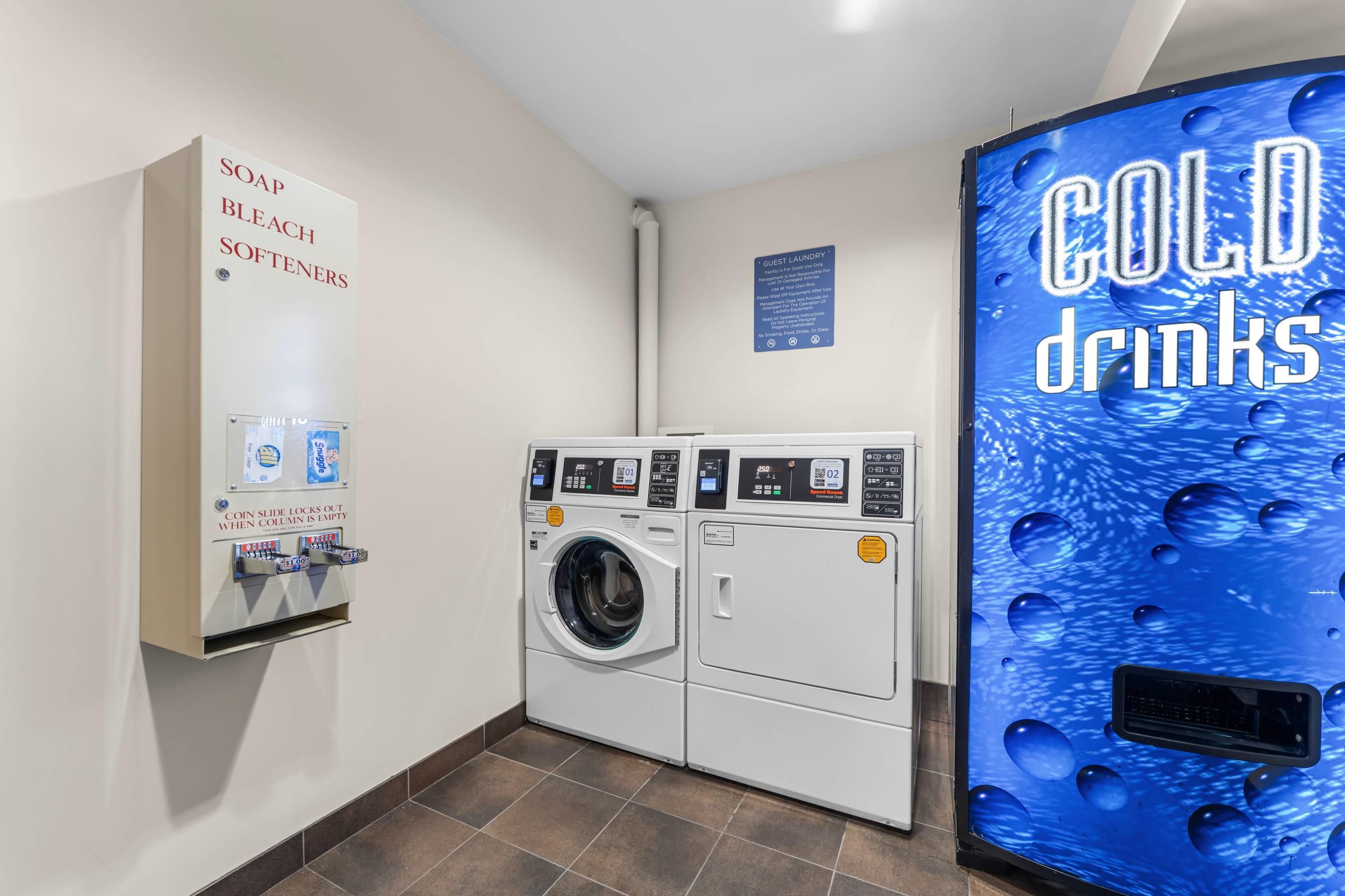 Laundry & Vending area | Sleep Inn near Penn State