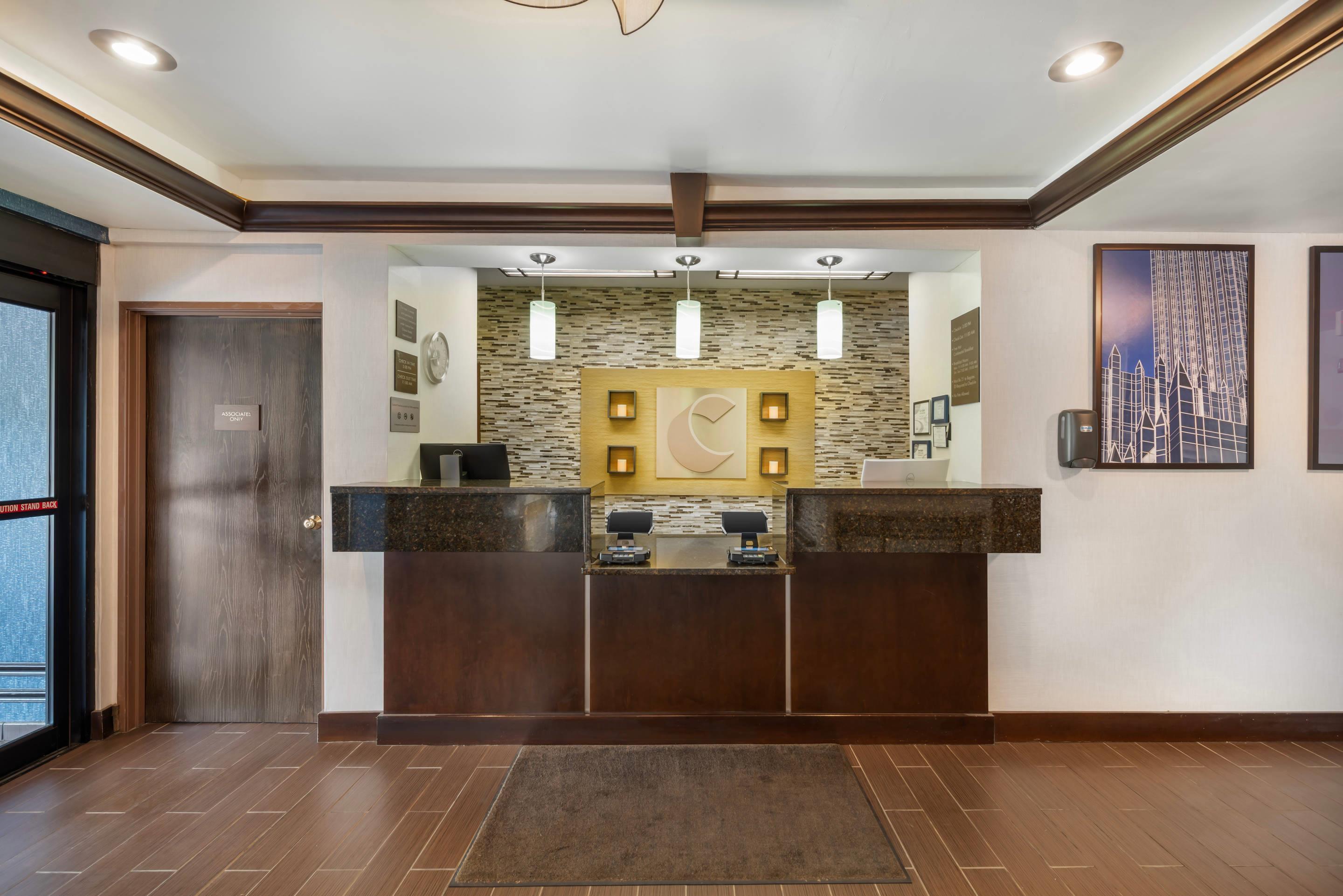 Front desk