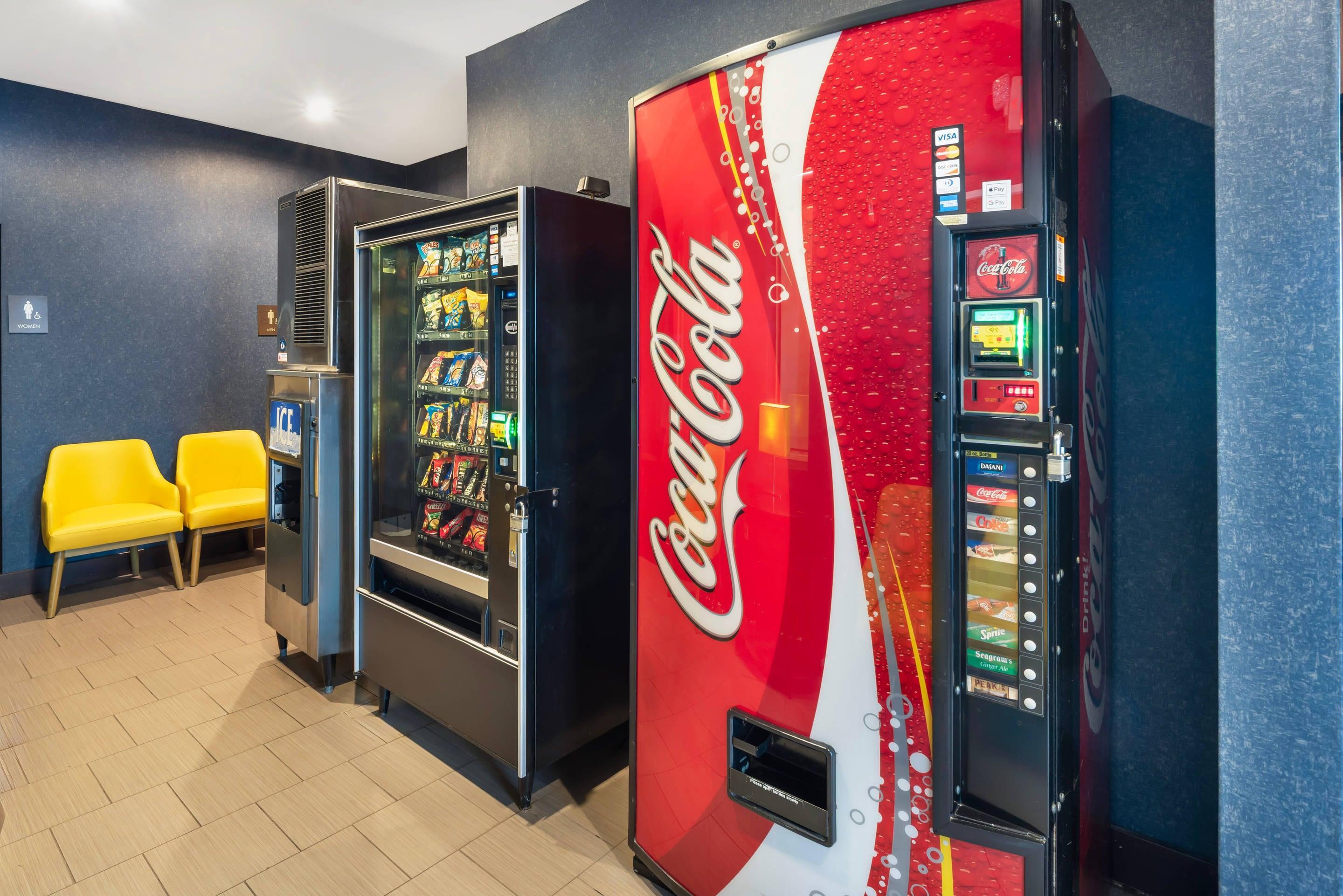 Hotel vending area