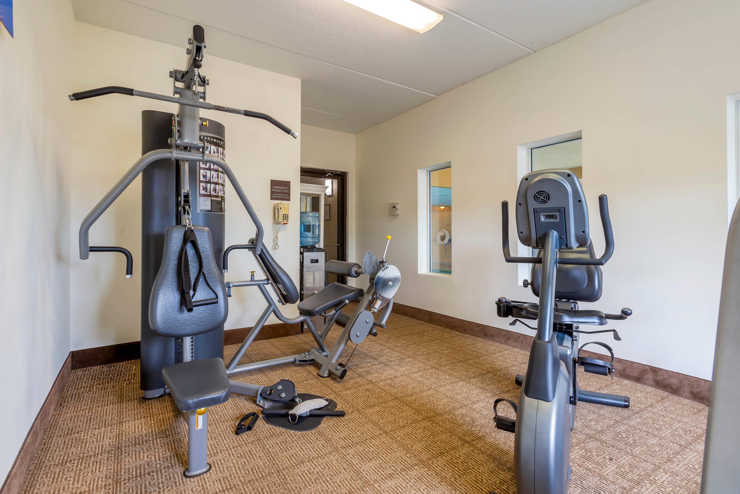 Fitness center | Comfort Inn & Suites Wilkes Barre - Arena